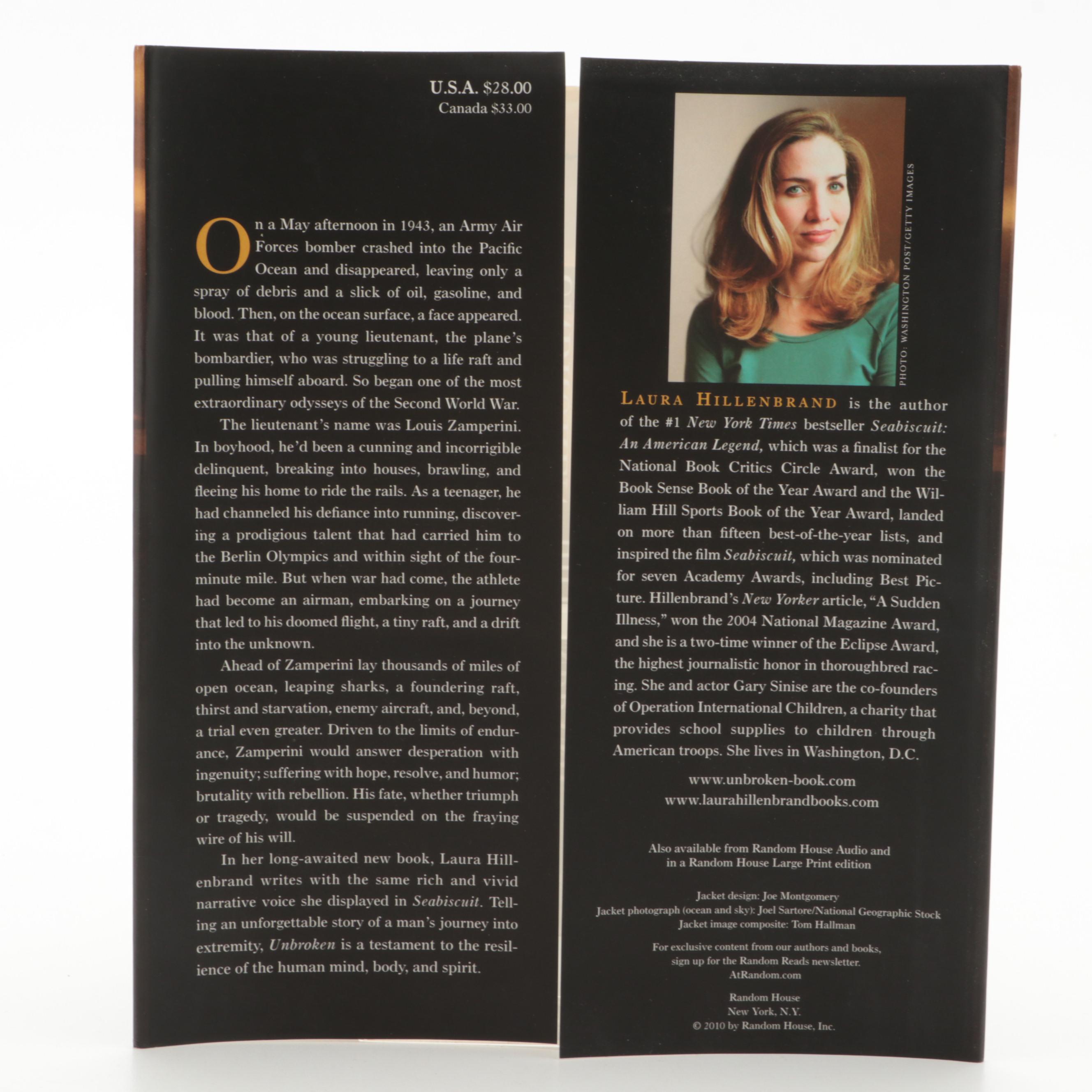 Laura Hillenbrand's "Unbroken"