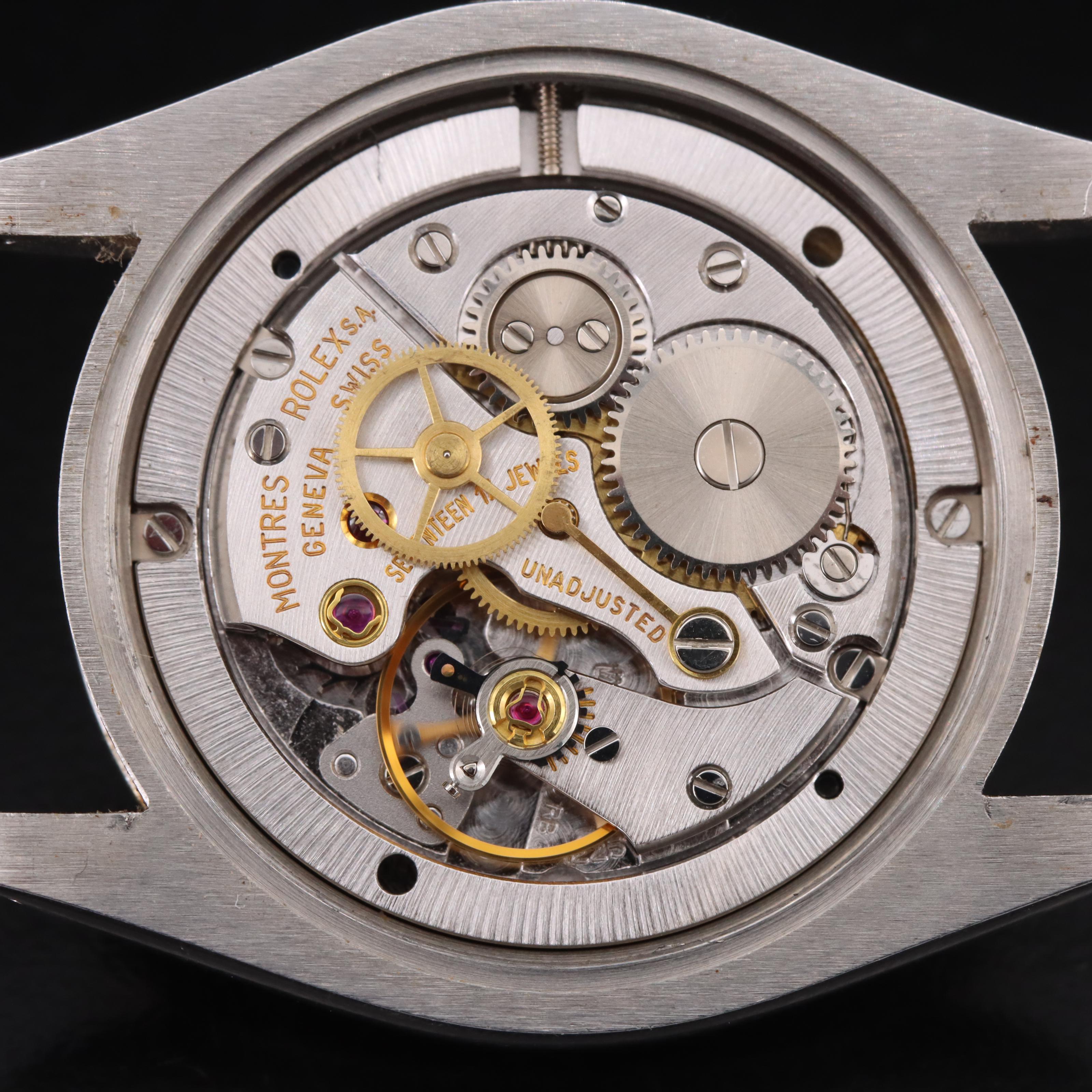 1981 Rolex Oysterdate Precision Hand-Wind Stainless Steel Watch