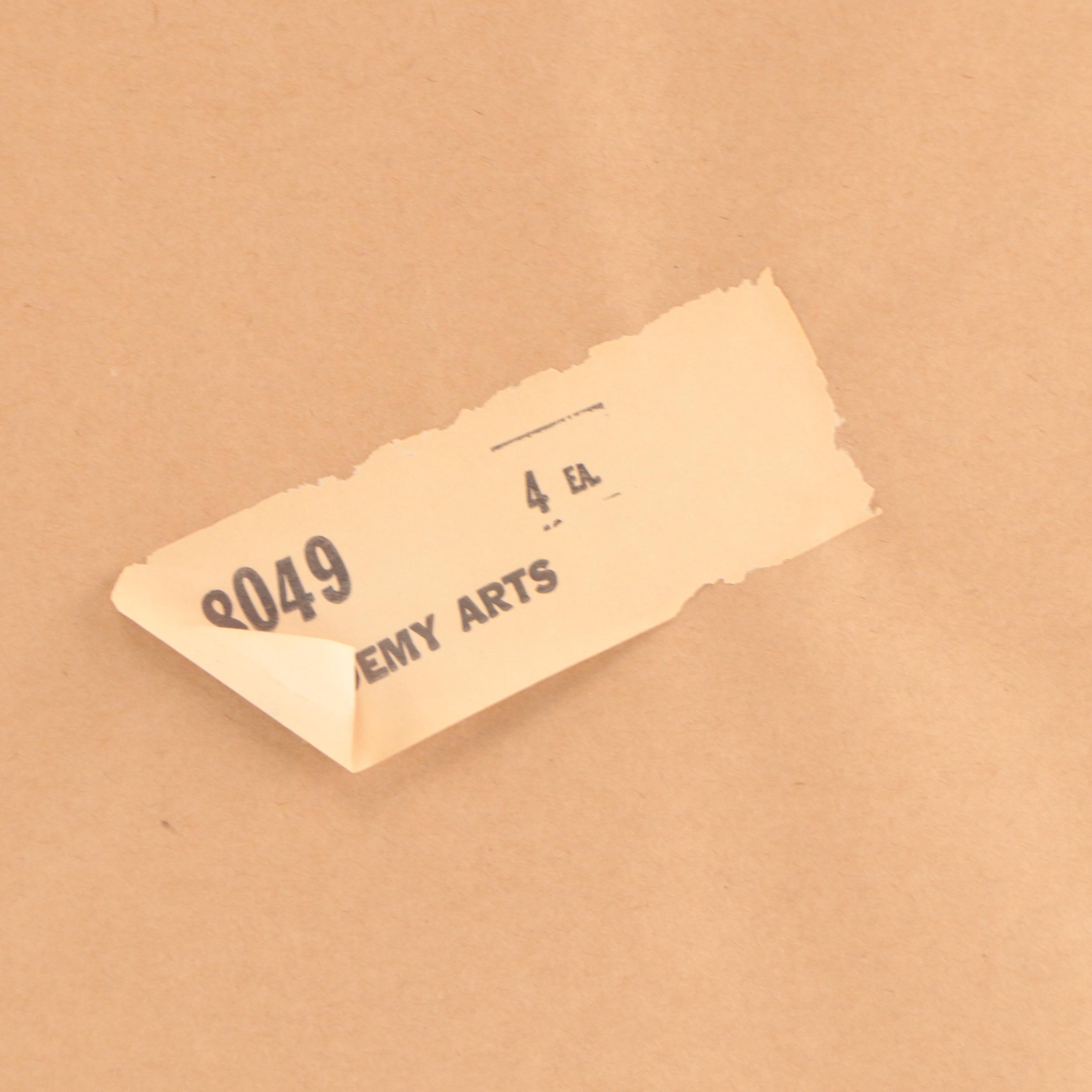 Op Art Metal Leaf Cut Out Composition