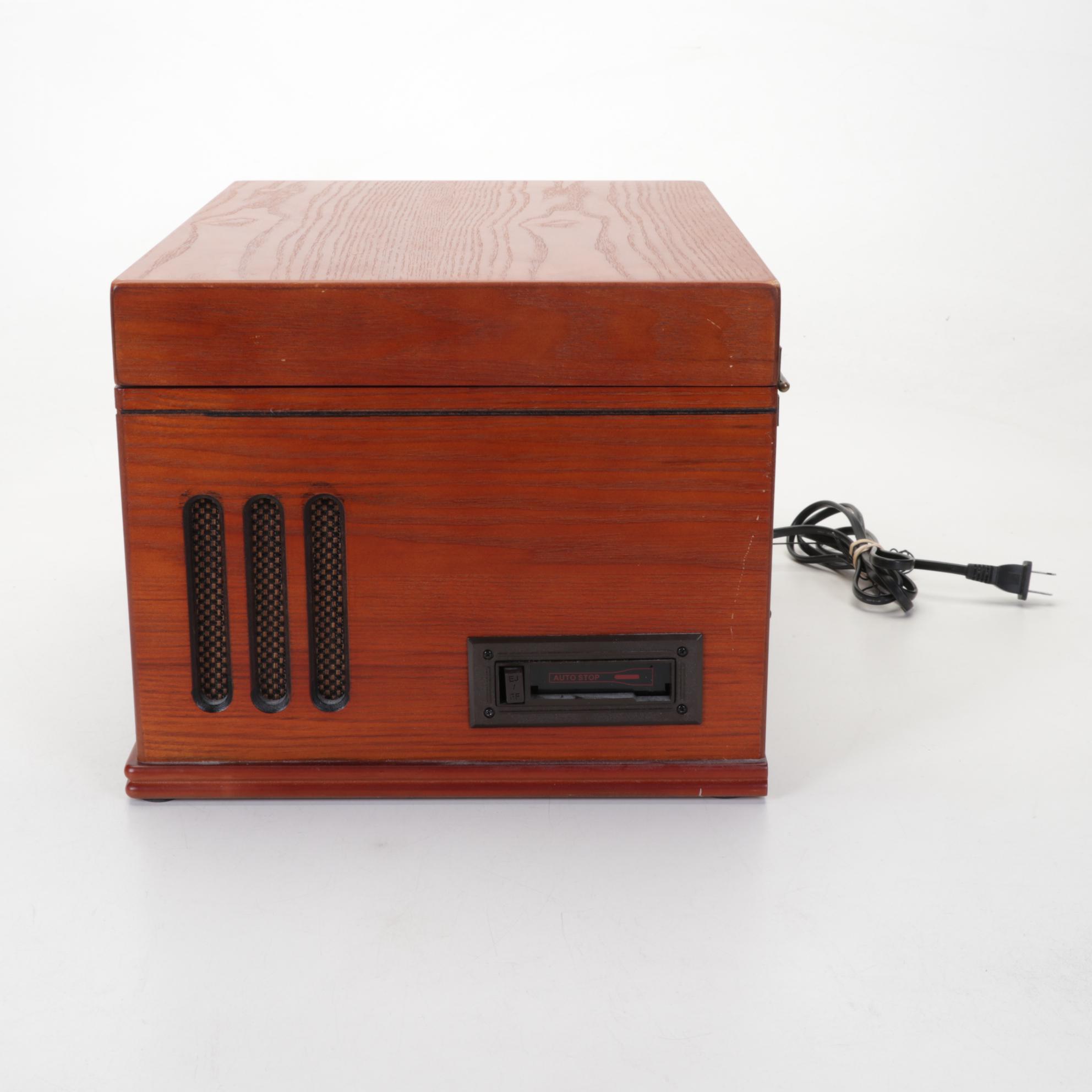 Crosley Tabletop Radio, CD, Tape Deck and Turntable, 2013