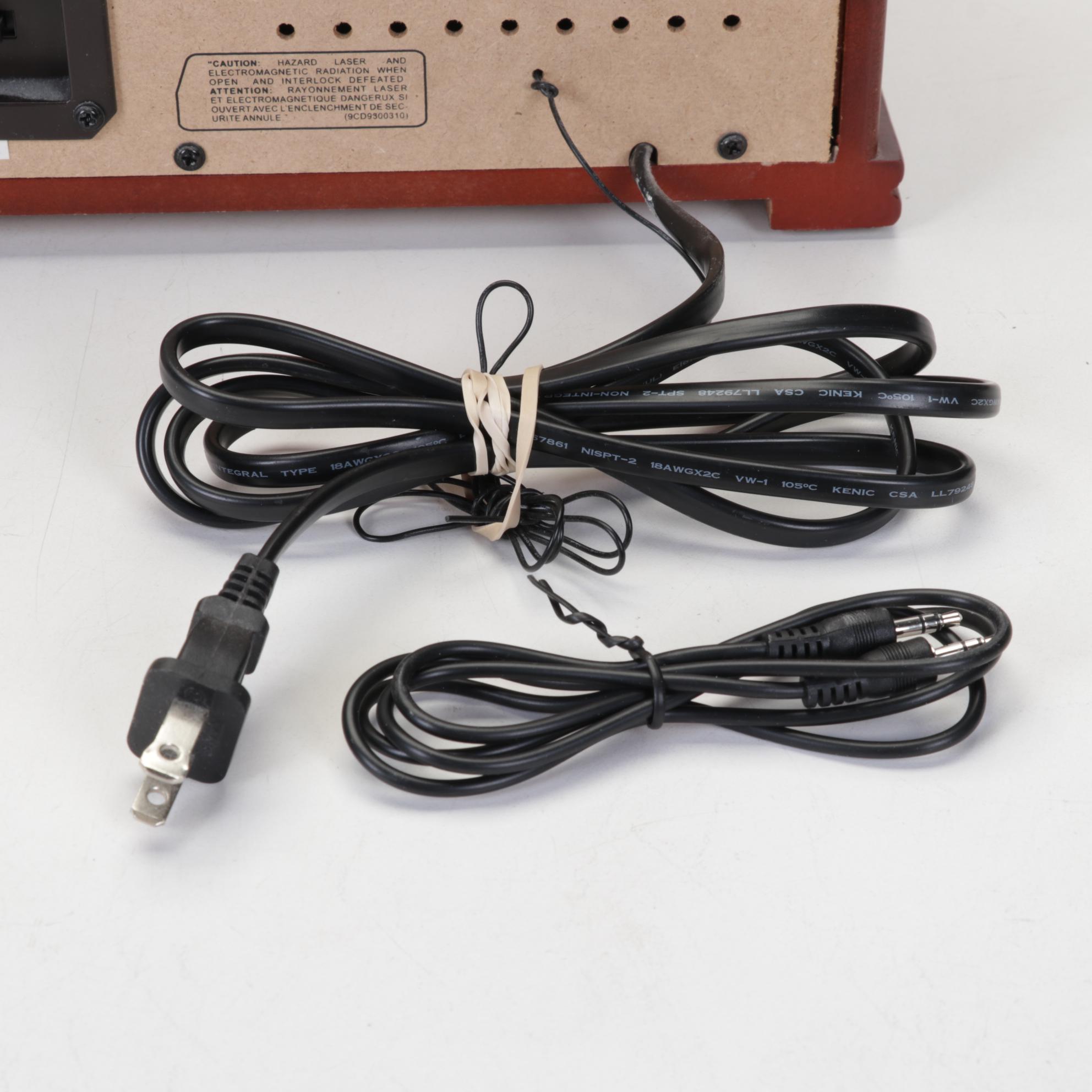 Crosley Tabletop Radio, CD, Tape Deck and Turntable, 2013