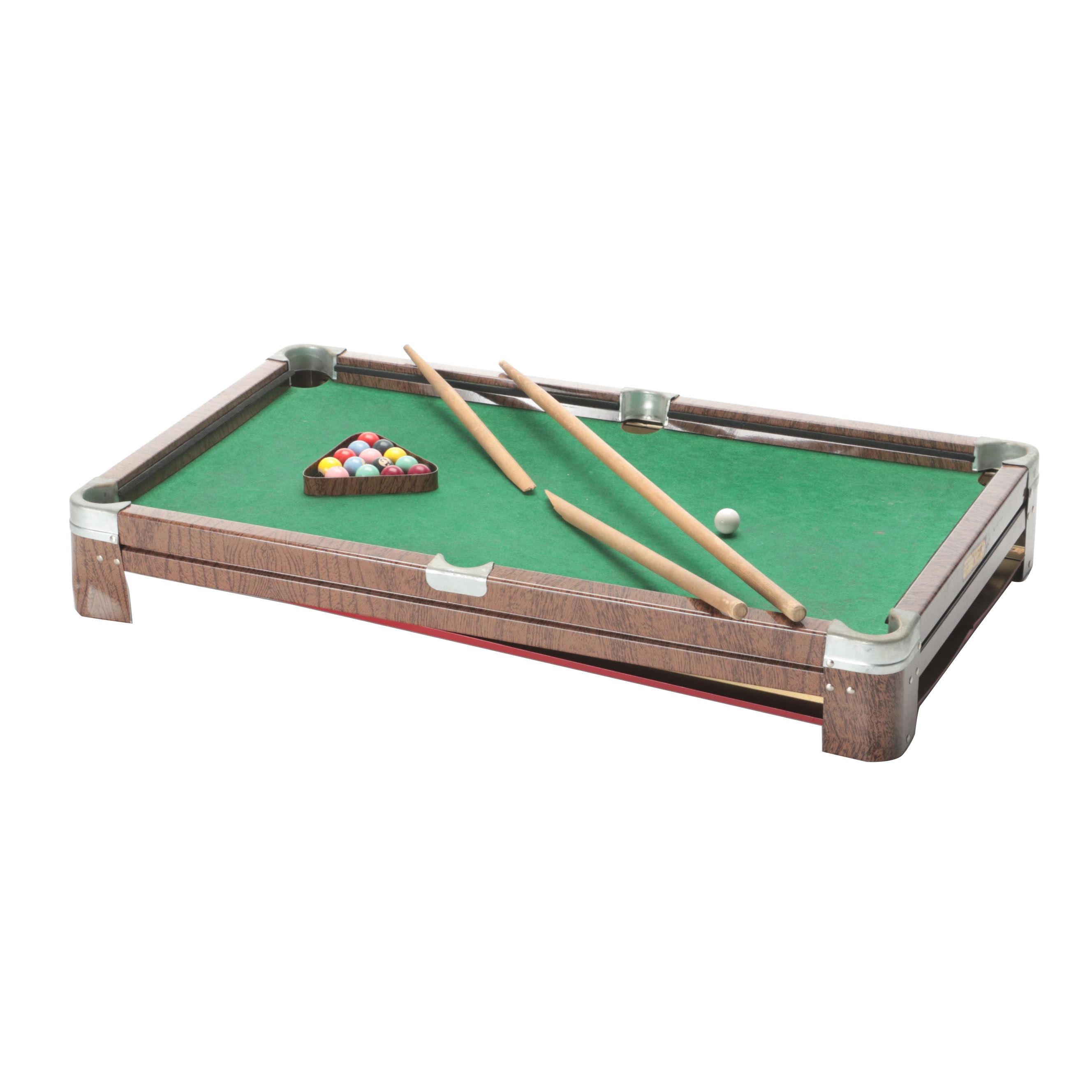 Gotham Pressed Steel Corp. Streamliner Table Top Pool Table, Mid-20th C.