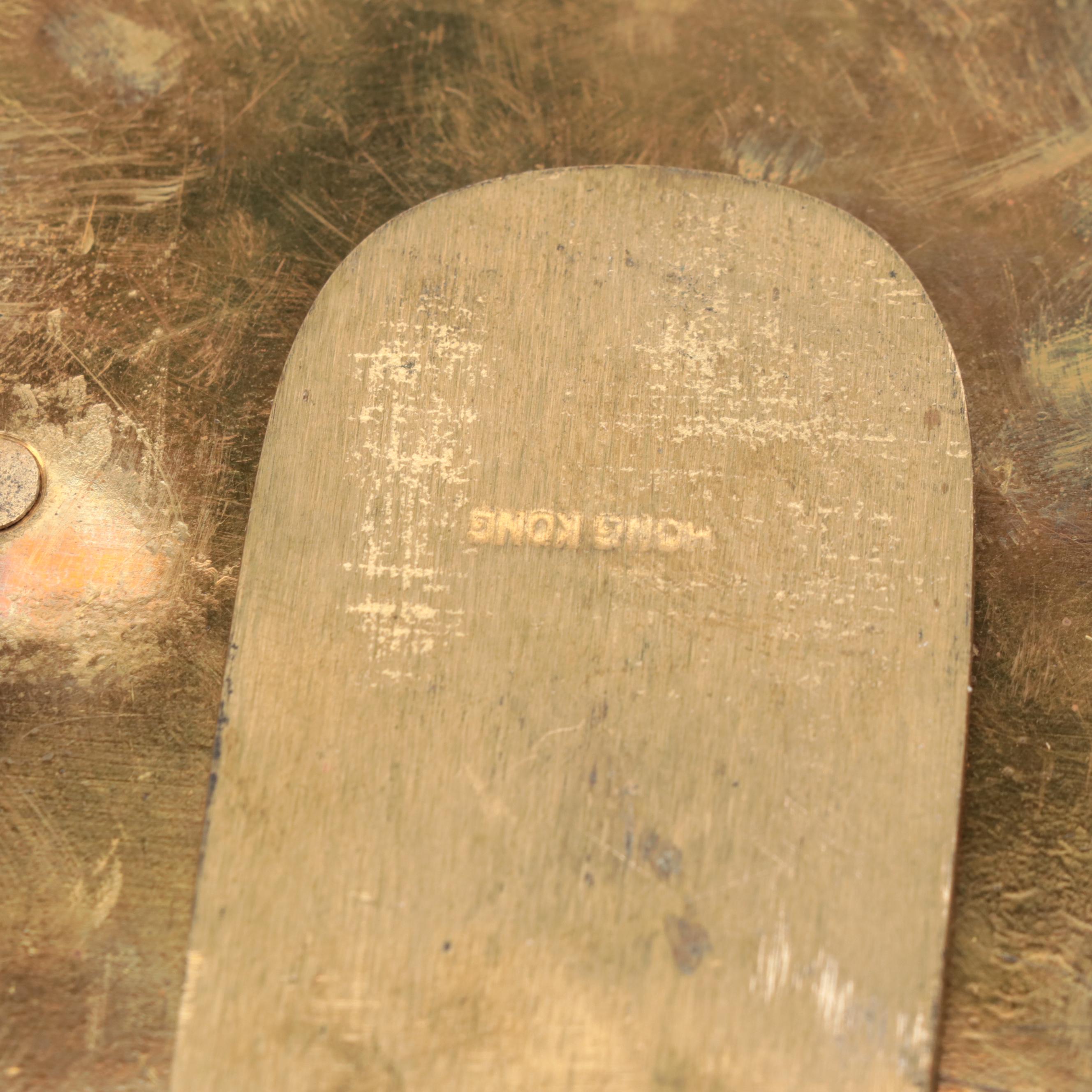 Chinese Koi Fish Brass Bookends, Additus Brass Candlesticks, and More