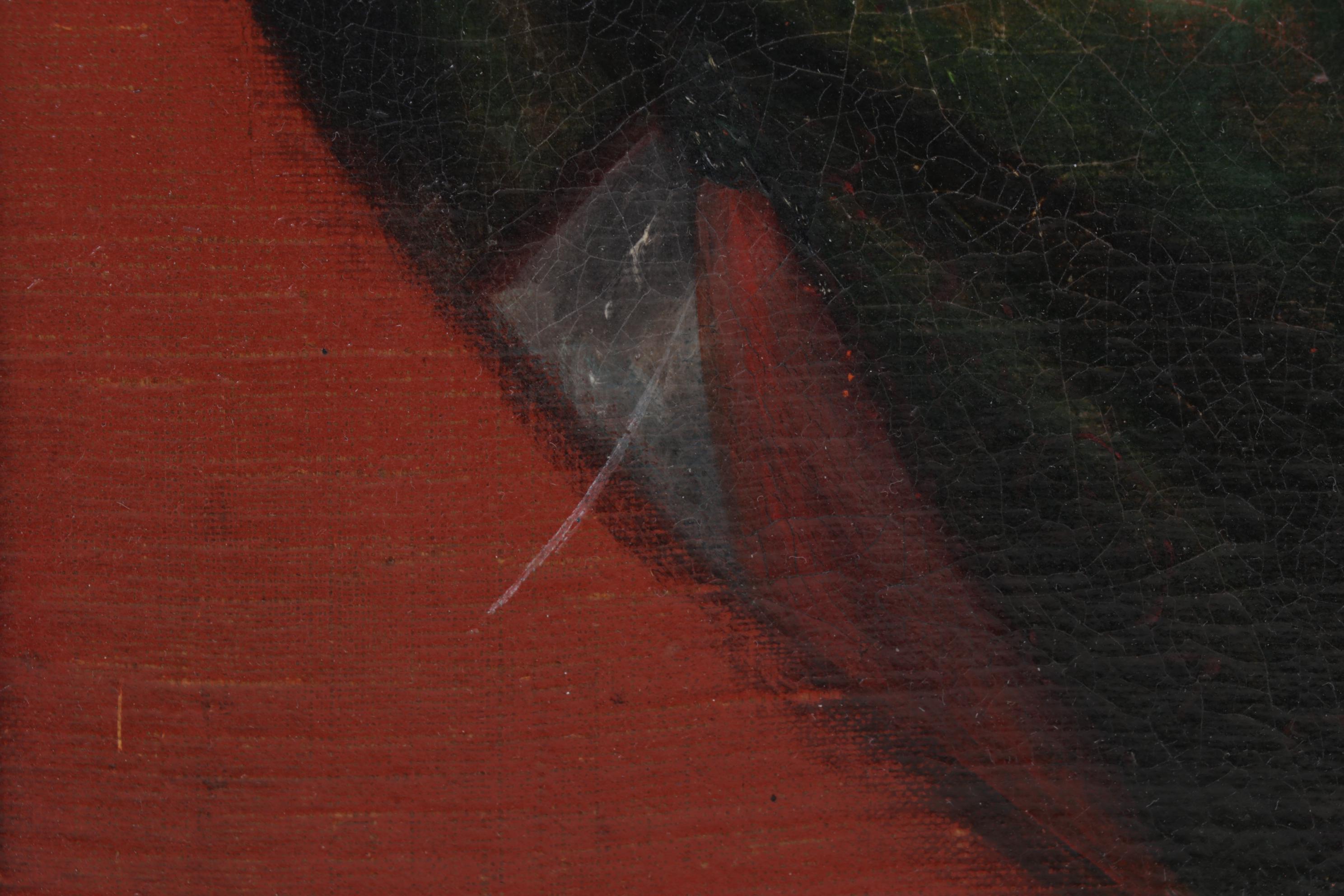 Copy Portrait Oil Painting After Jean Raoux, Circa 1932