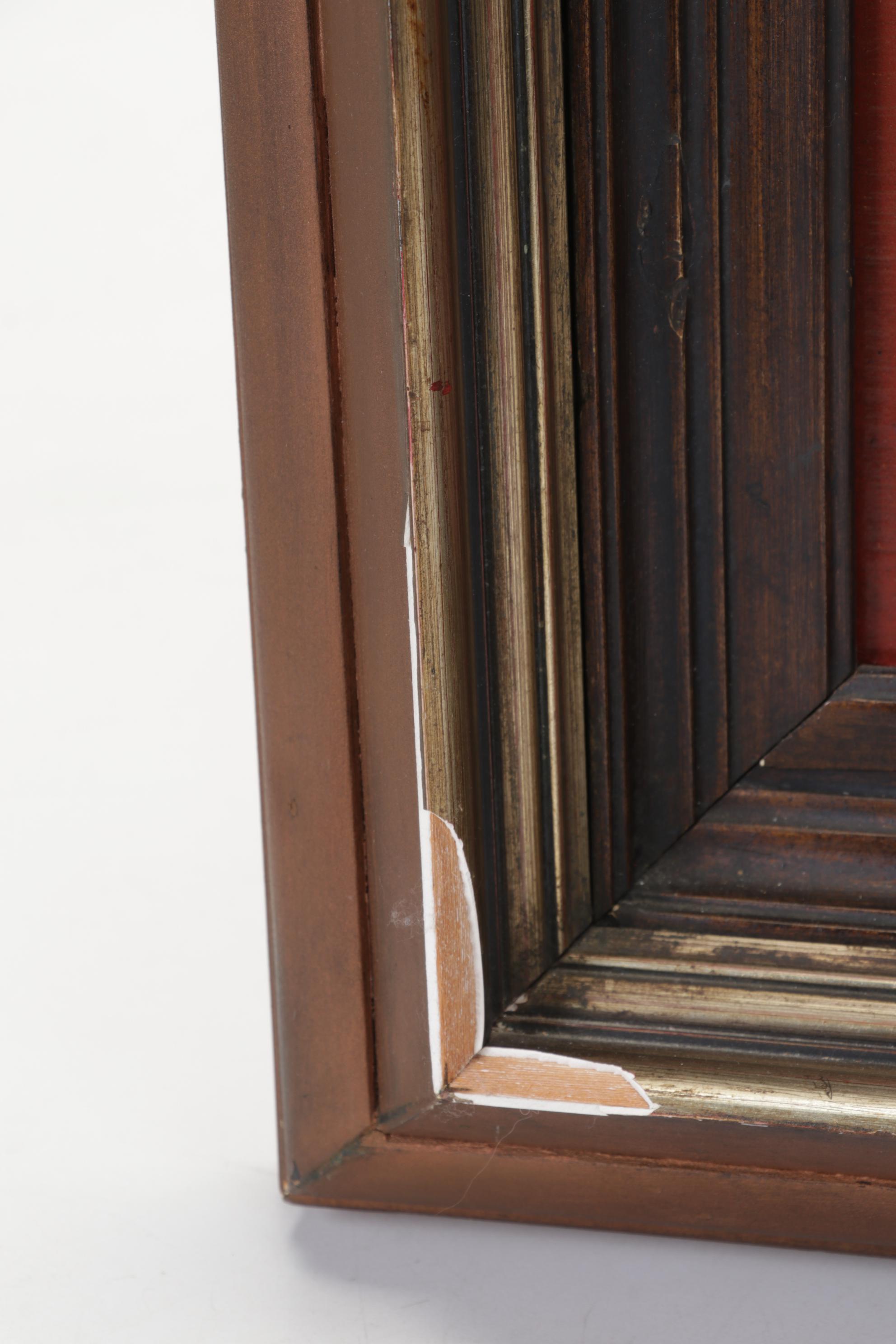 Copy Portrait Oil Painting After Jean Raoux, Circa 1932