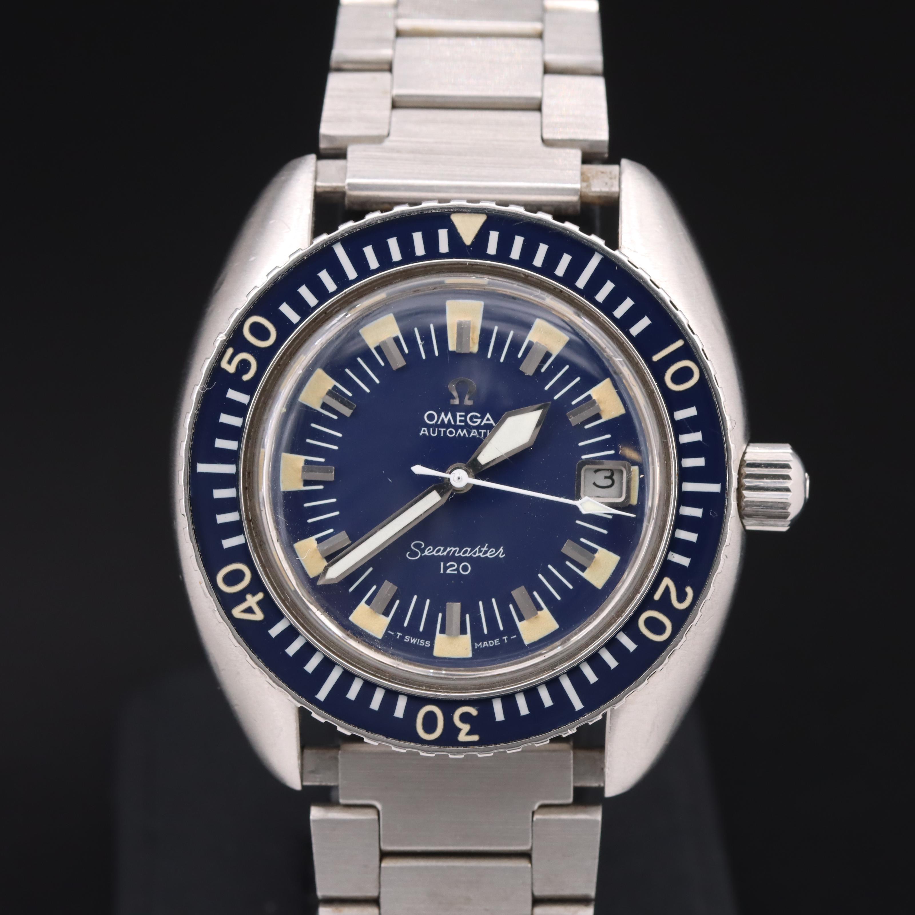 Omega Seamaster 120 "Deep Blue" Watch