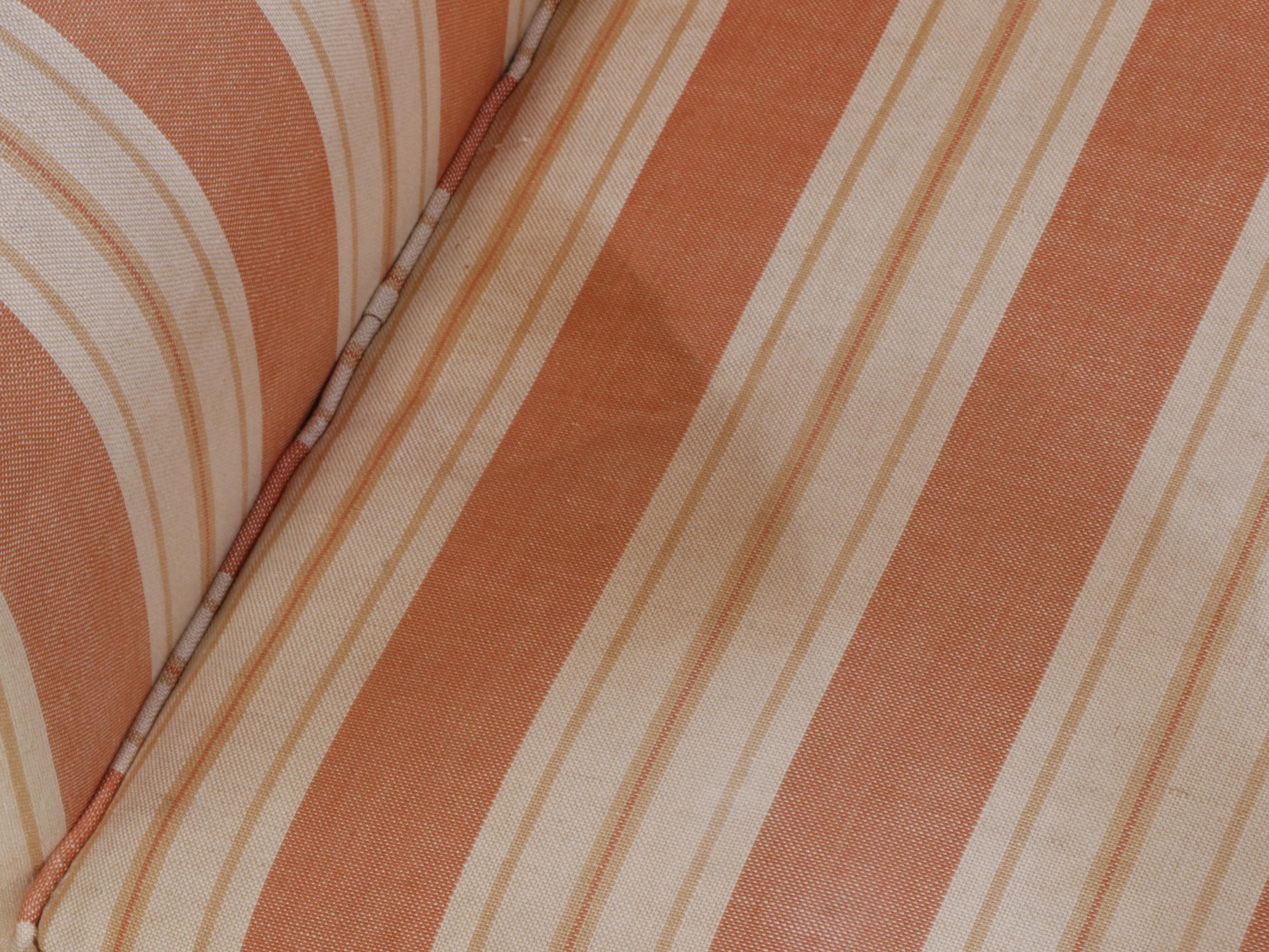 Macy's "Modern Concepts" Custom-Upholstered Chair-and-a-Half with Ottoman