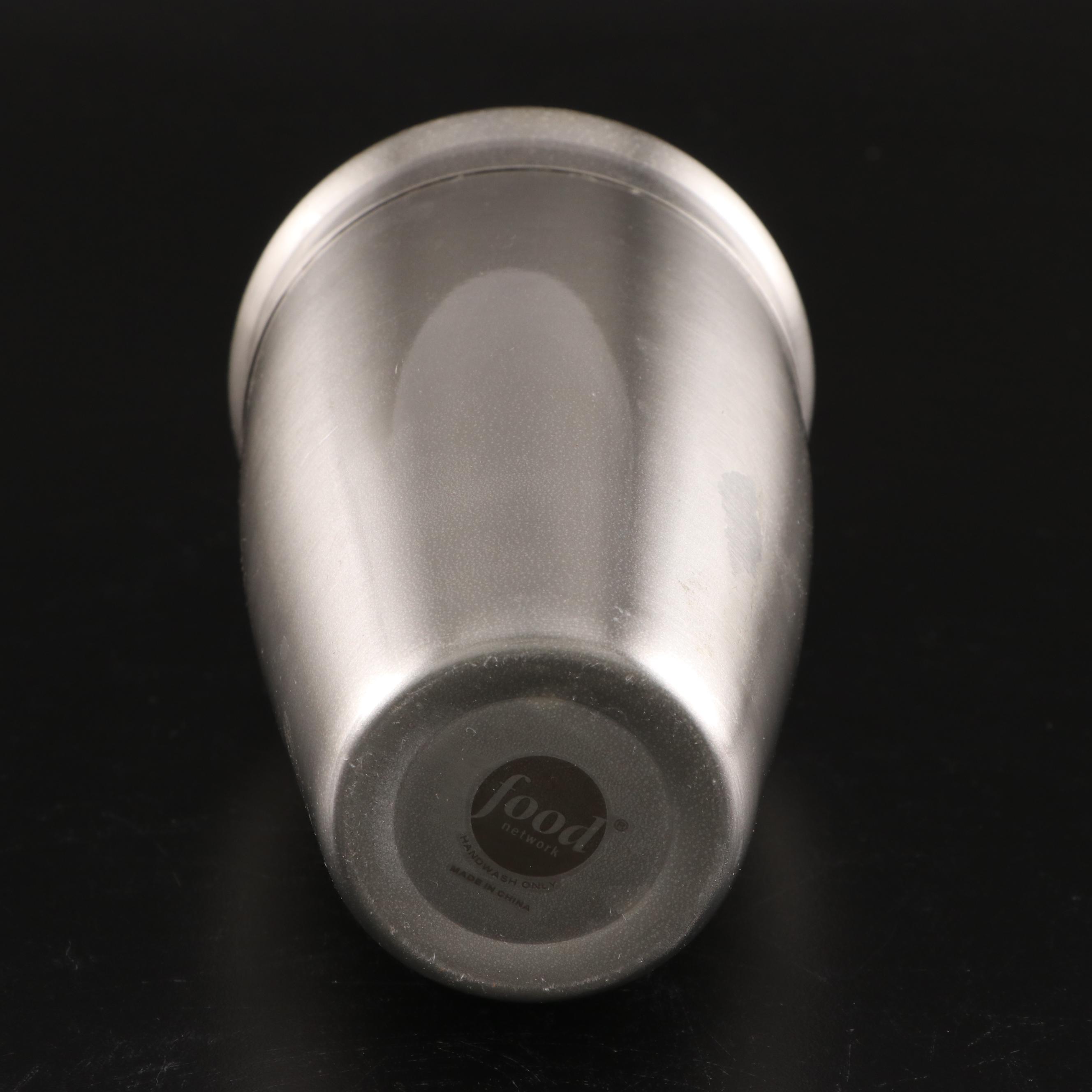 Godinger Silver Plate Bottle with Other Ice Bucket and Cocktail Shakers