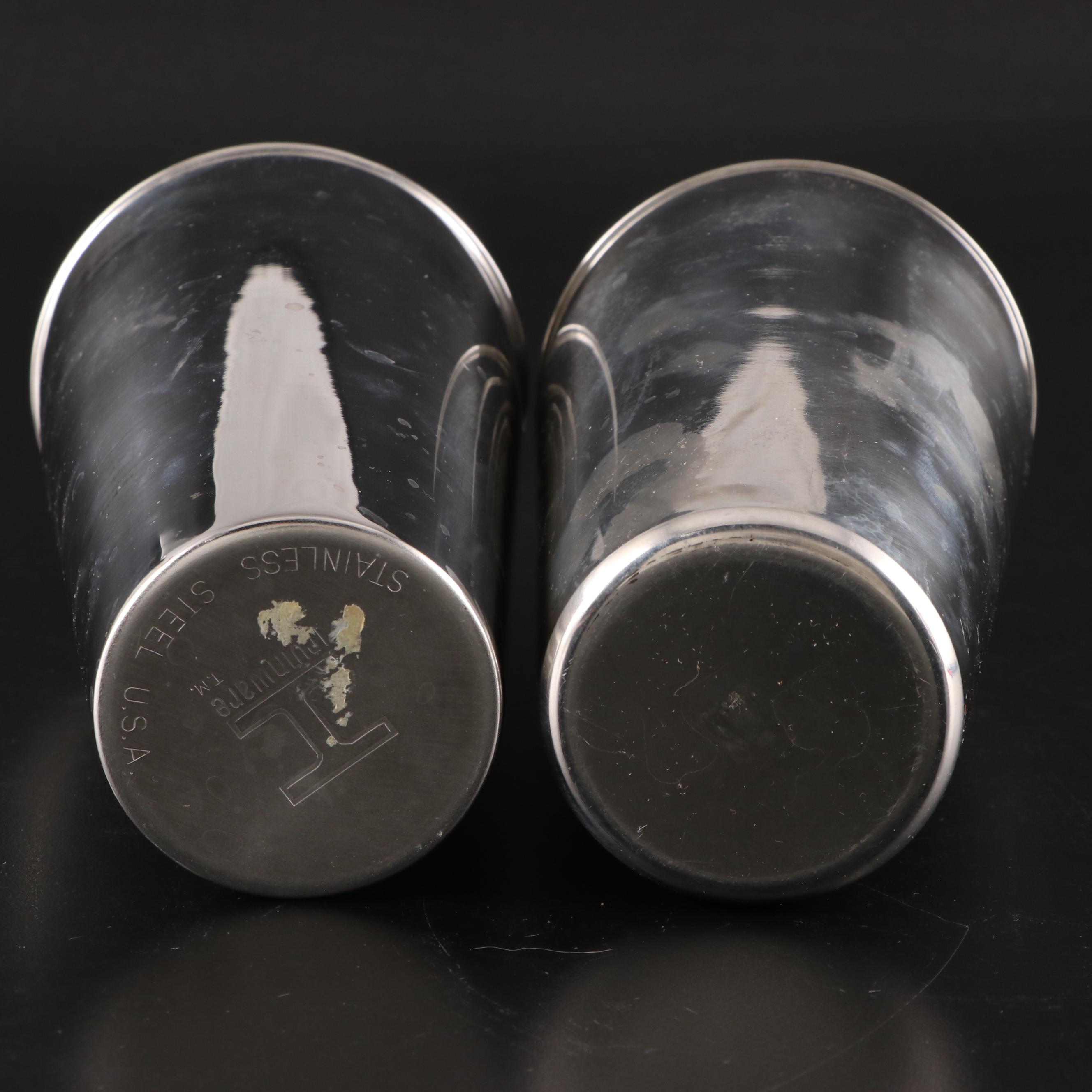 Godinger Silver Plate Bottle with Other Ice Bucket and Cocktail Shakers