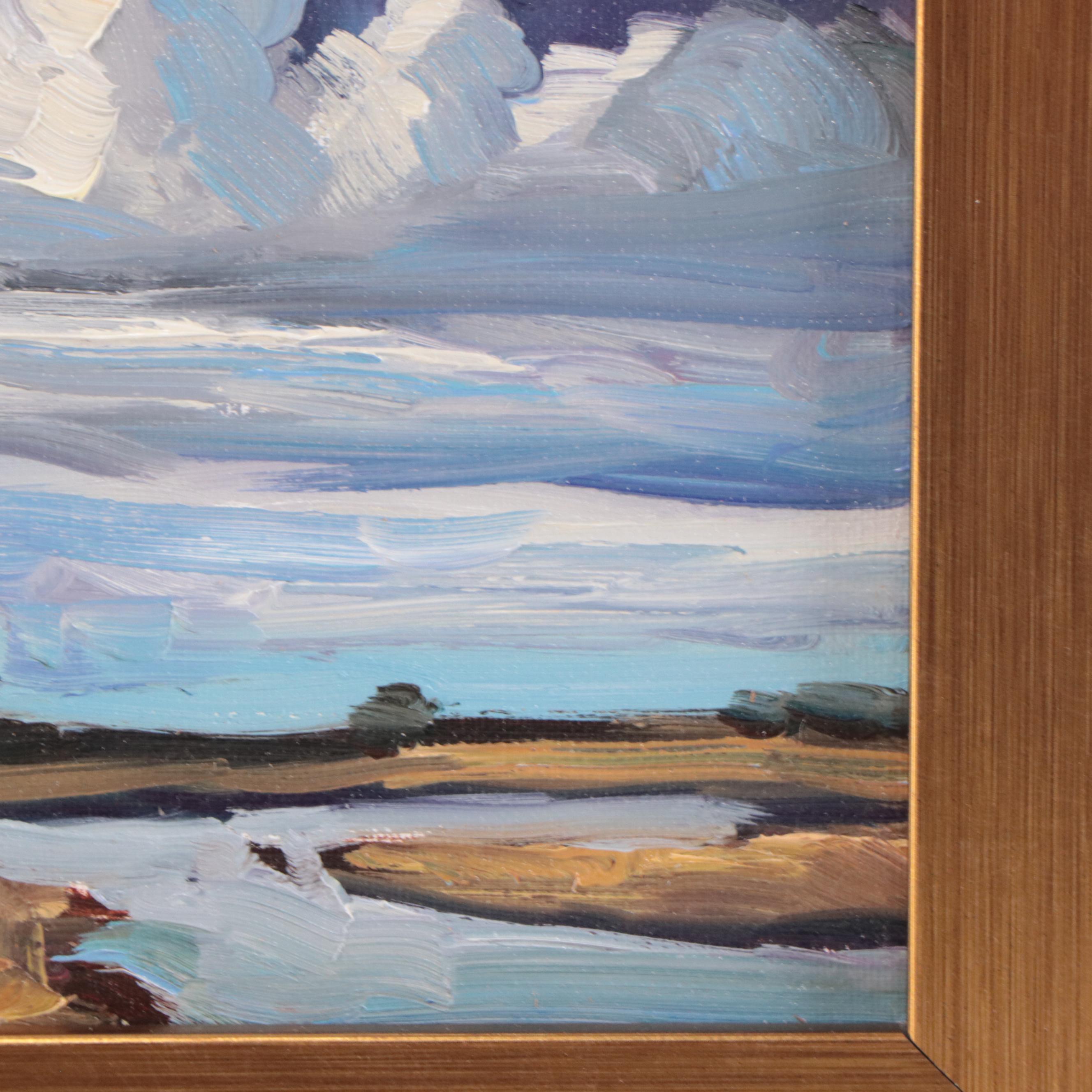 William Hawkins Landscape Oil Painting, 2023