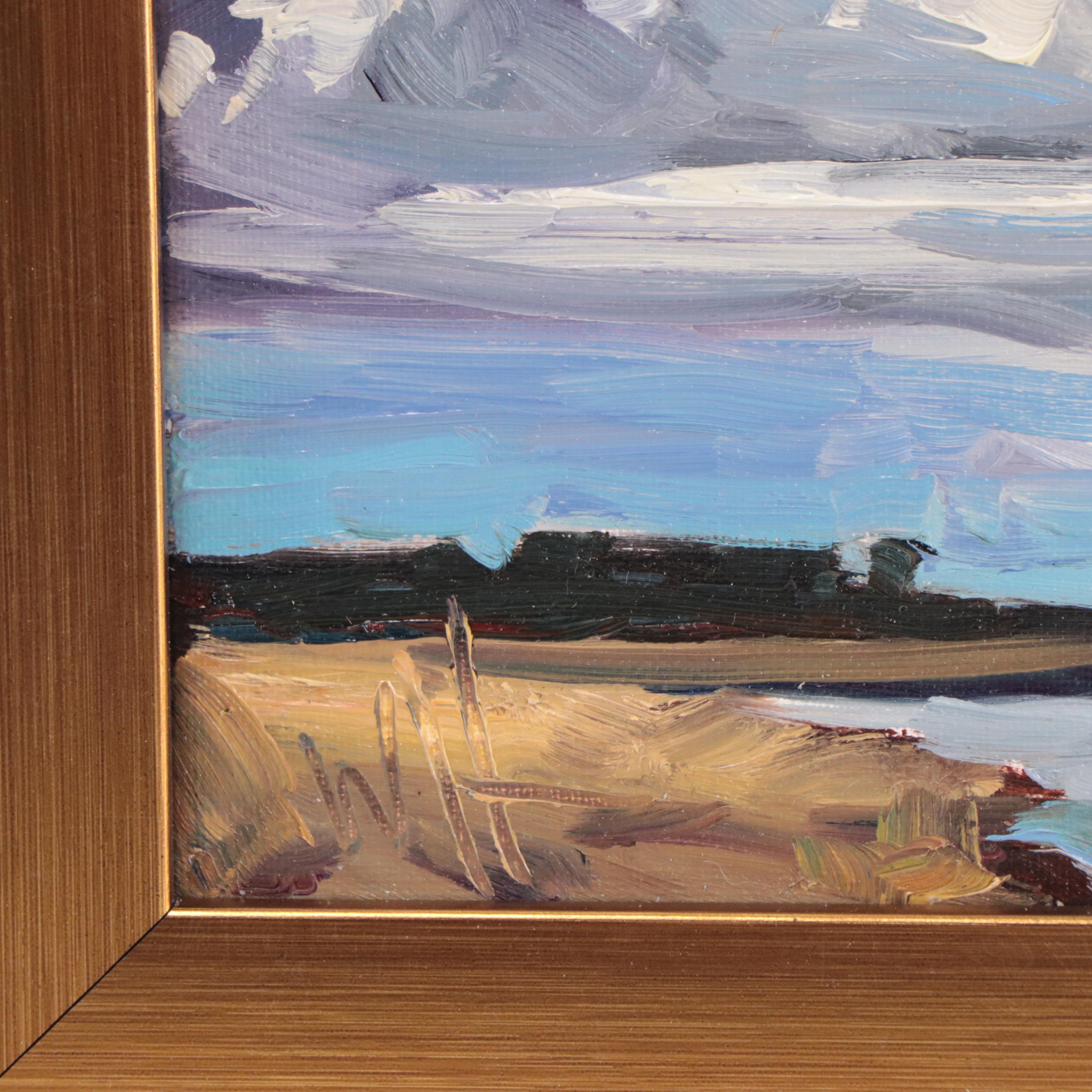 William Hawkins Landscape Oil Painting, 2023