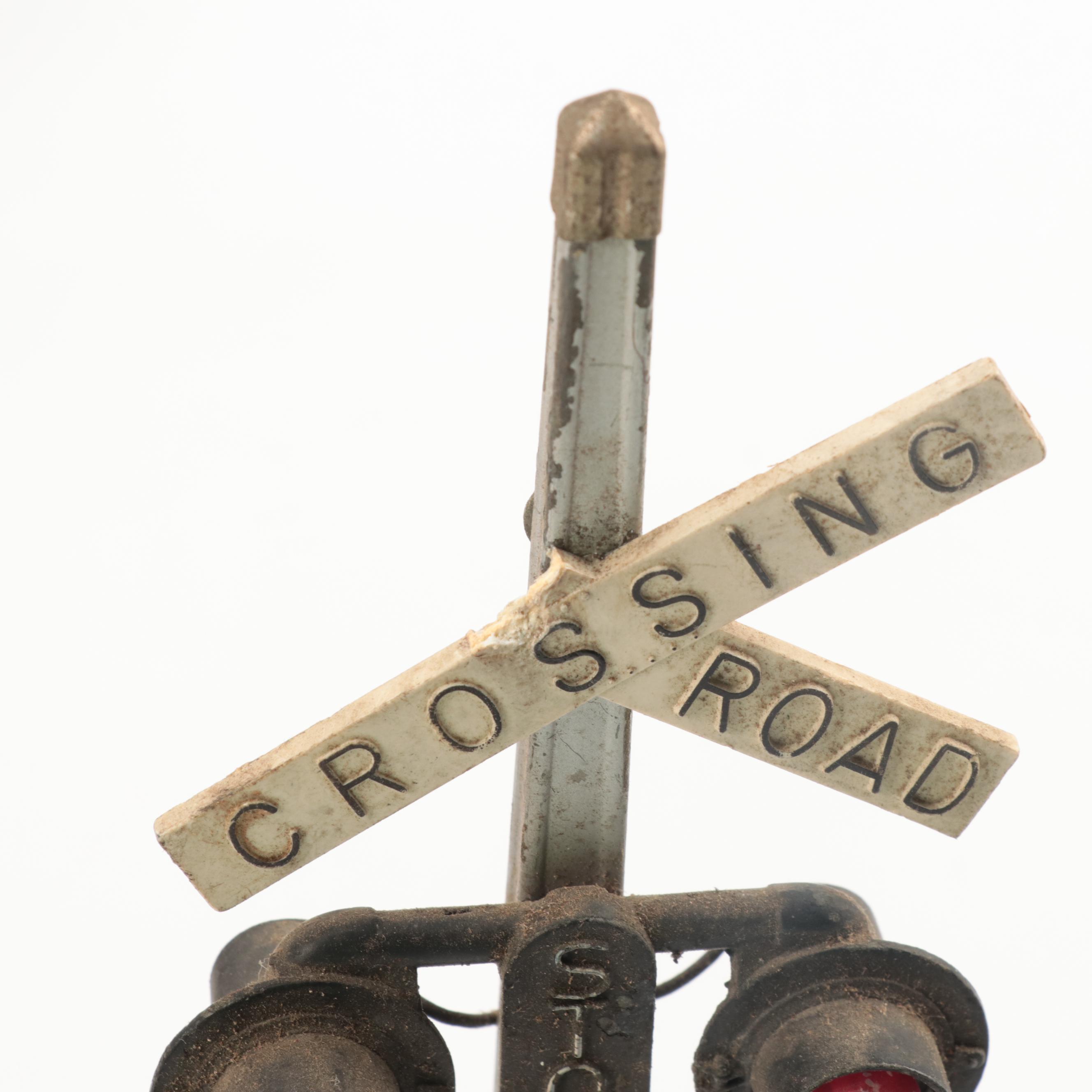 Model Railway Buildings and Accessories with Locomotive and Cars