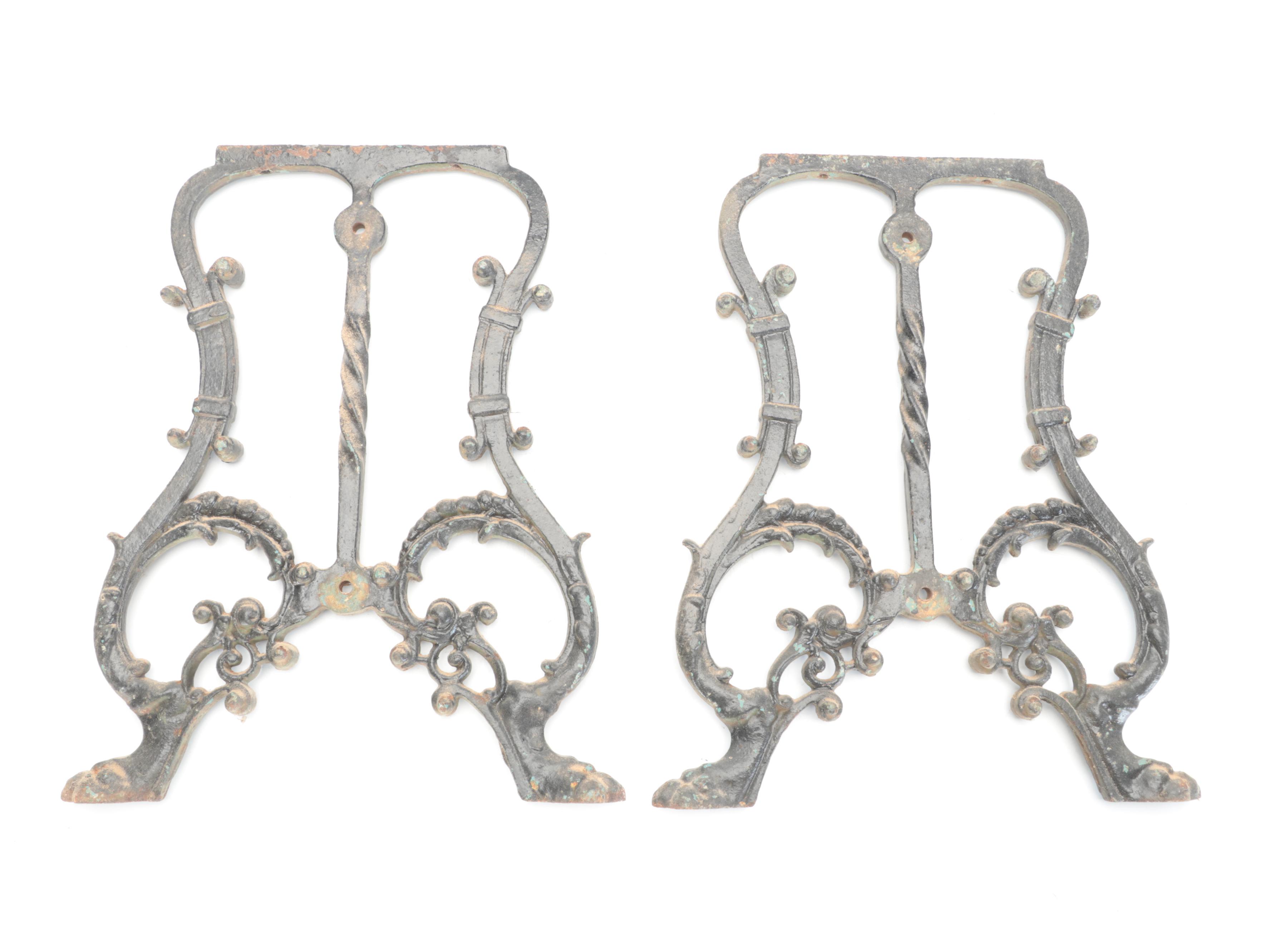 Painted Cast Iron Furniture Legs