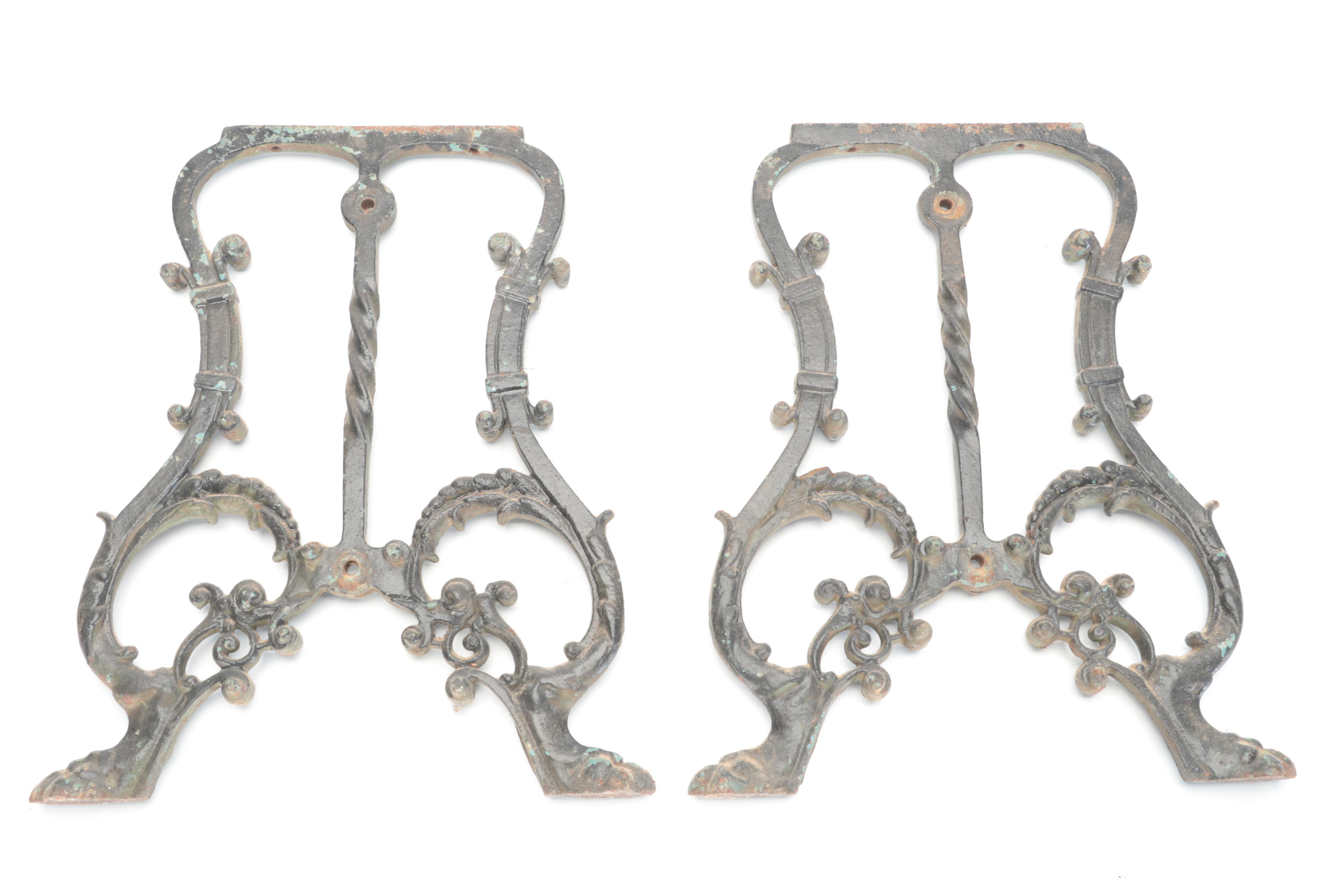 Painted Cast Iron Furniture Legs
