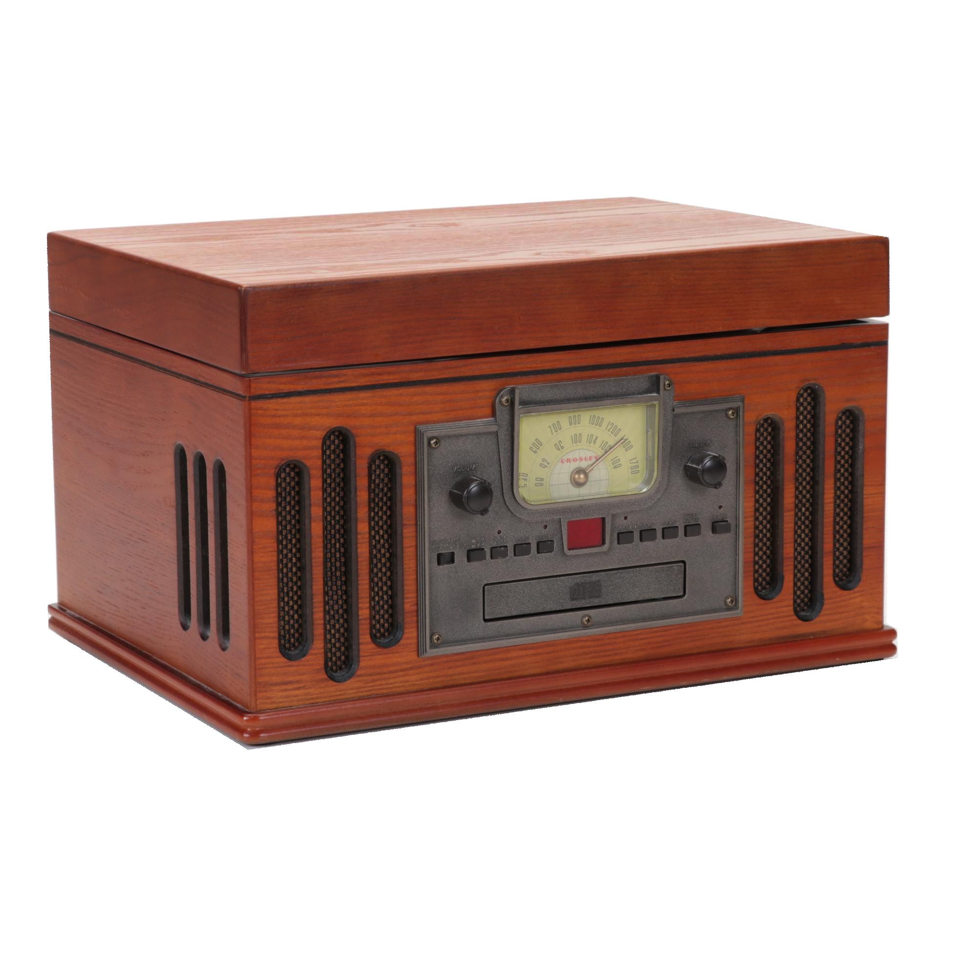 Crosley Tabletop Radio, CD, Tape Deck and Turntable, 2013