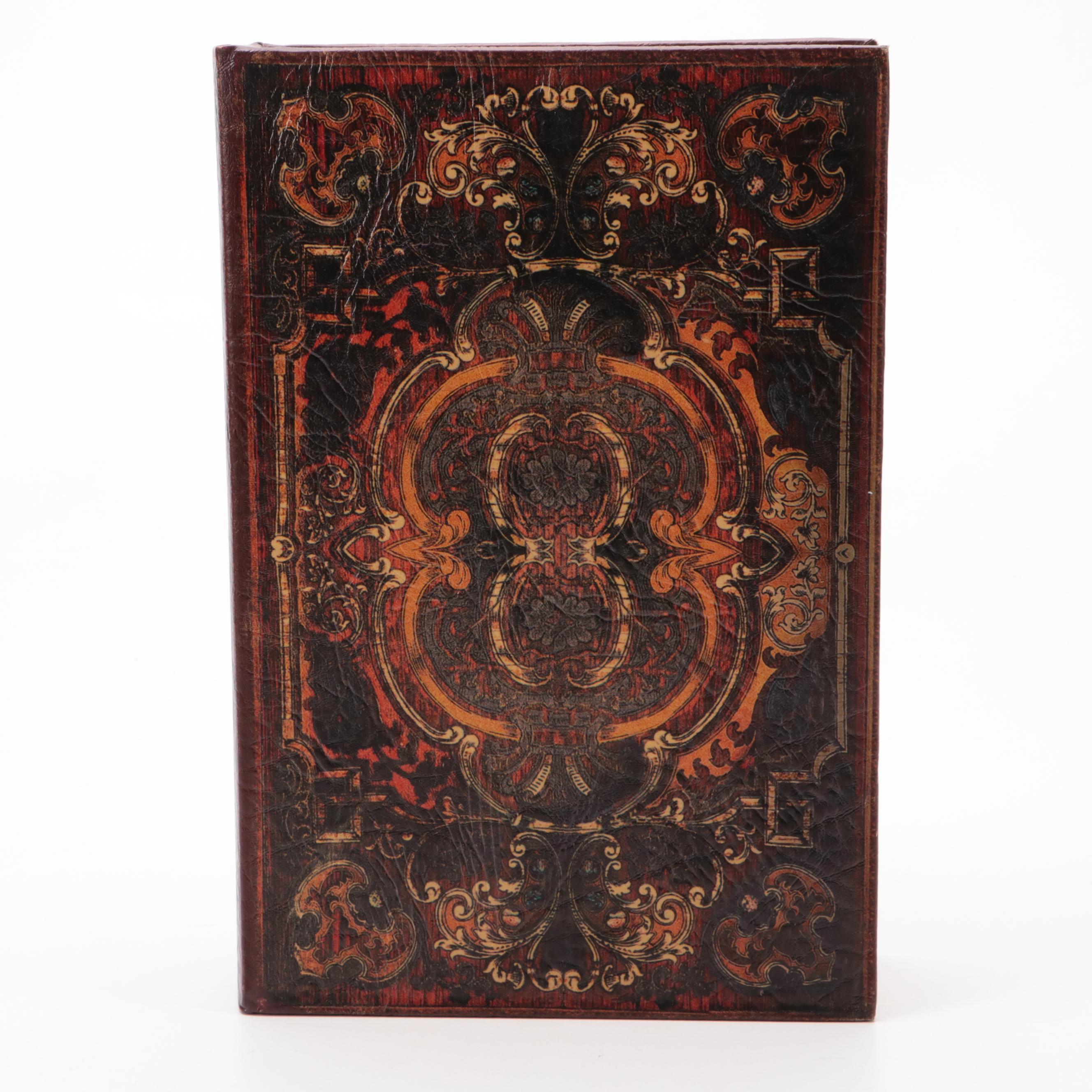 Faux Book Storage Boxes