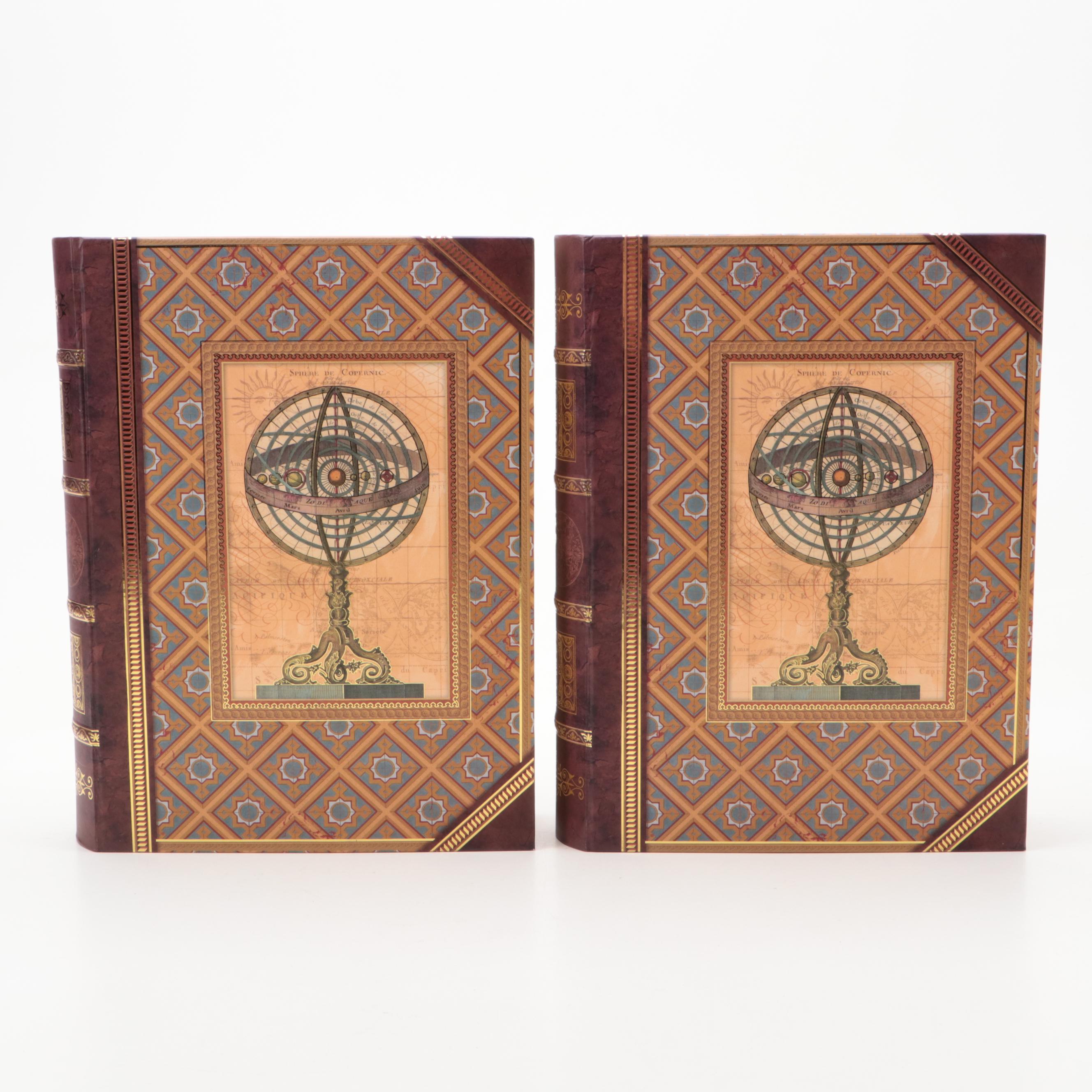 Faux Book Storage Boxes