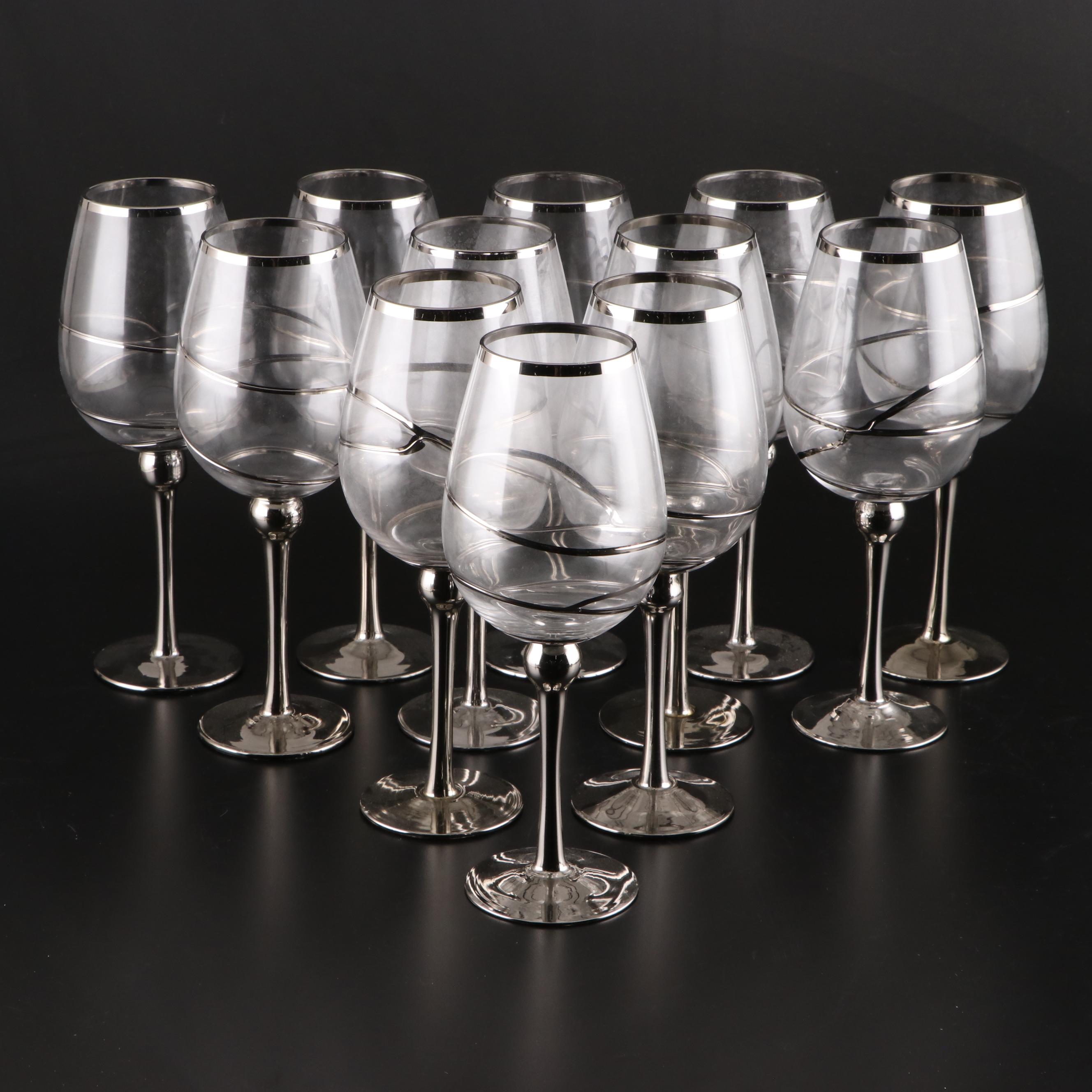 Z Gallerie "Olympia" Wine Glasses and Champagne Flutes EBTH