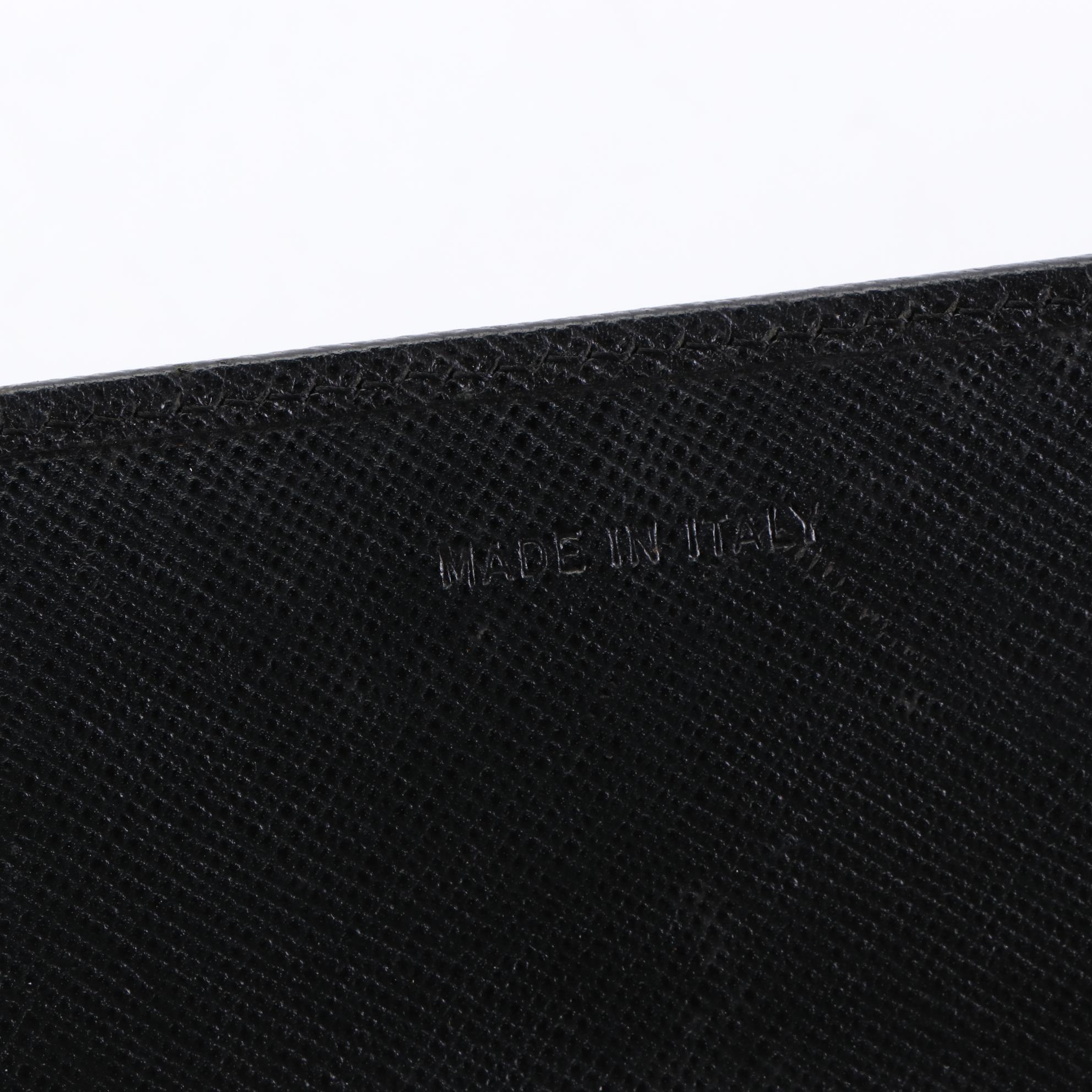 Prada Saffiano Leather Continental Wallet