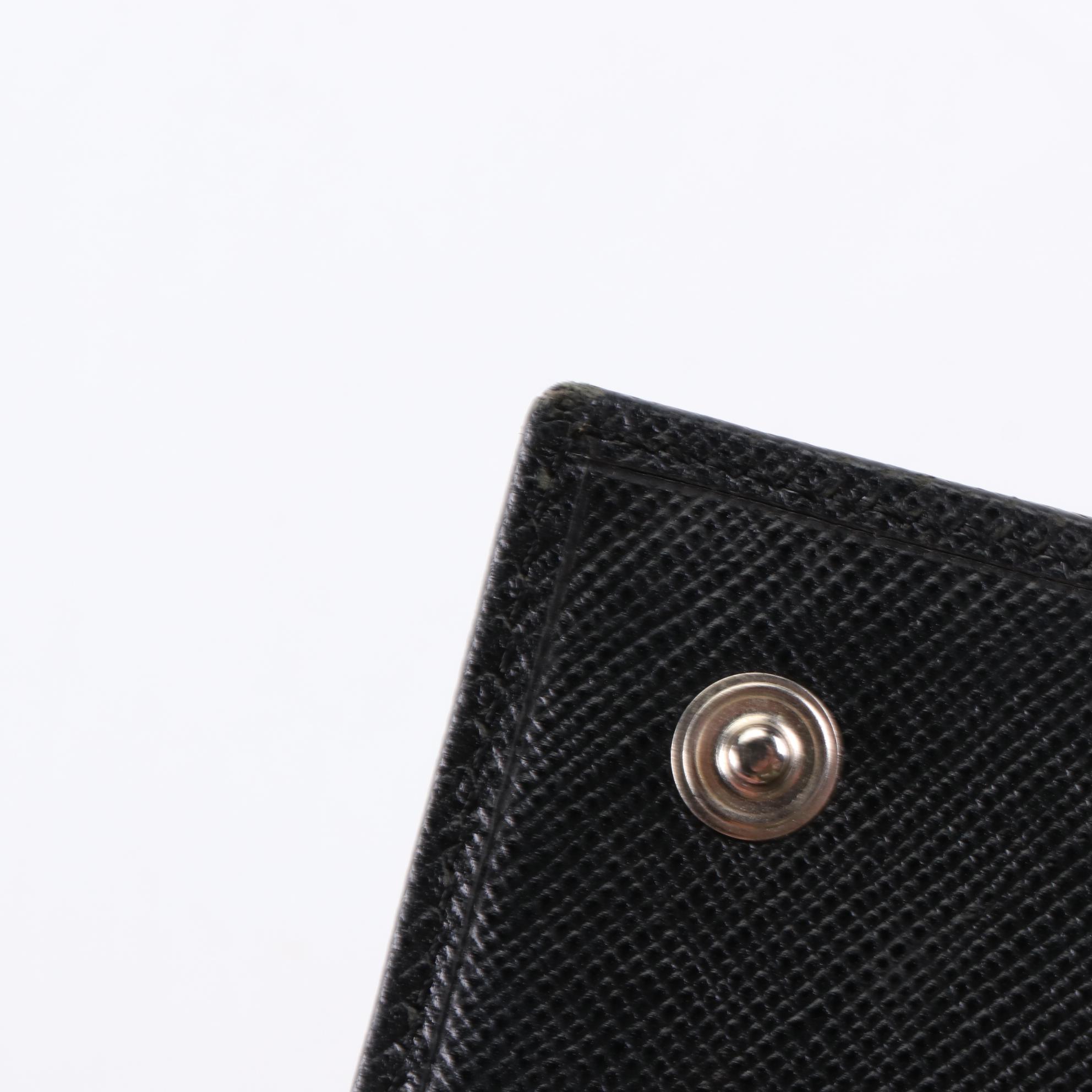 Prada Saffiano Leather Continental Wallet