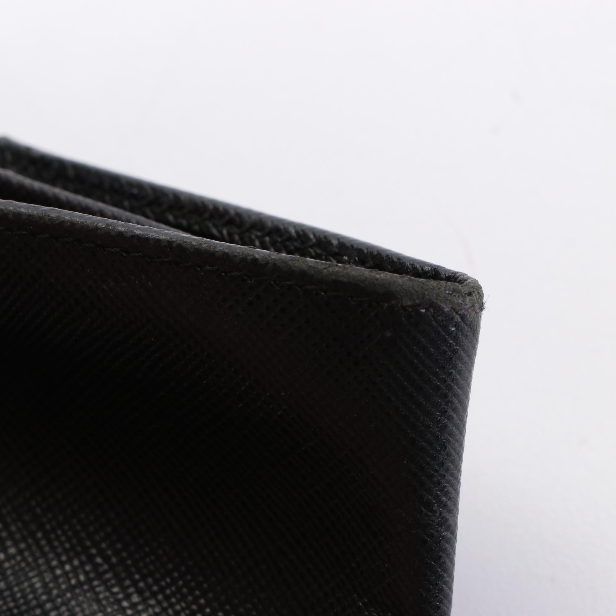 Prada Saffiano Leather Continental Wallet