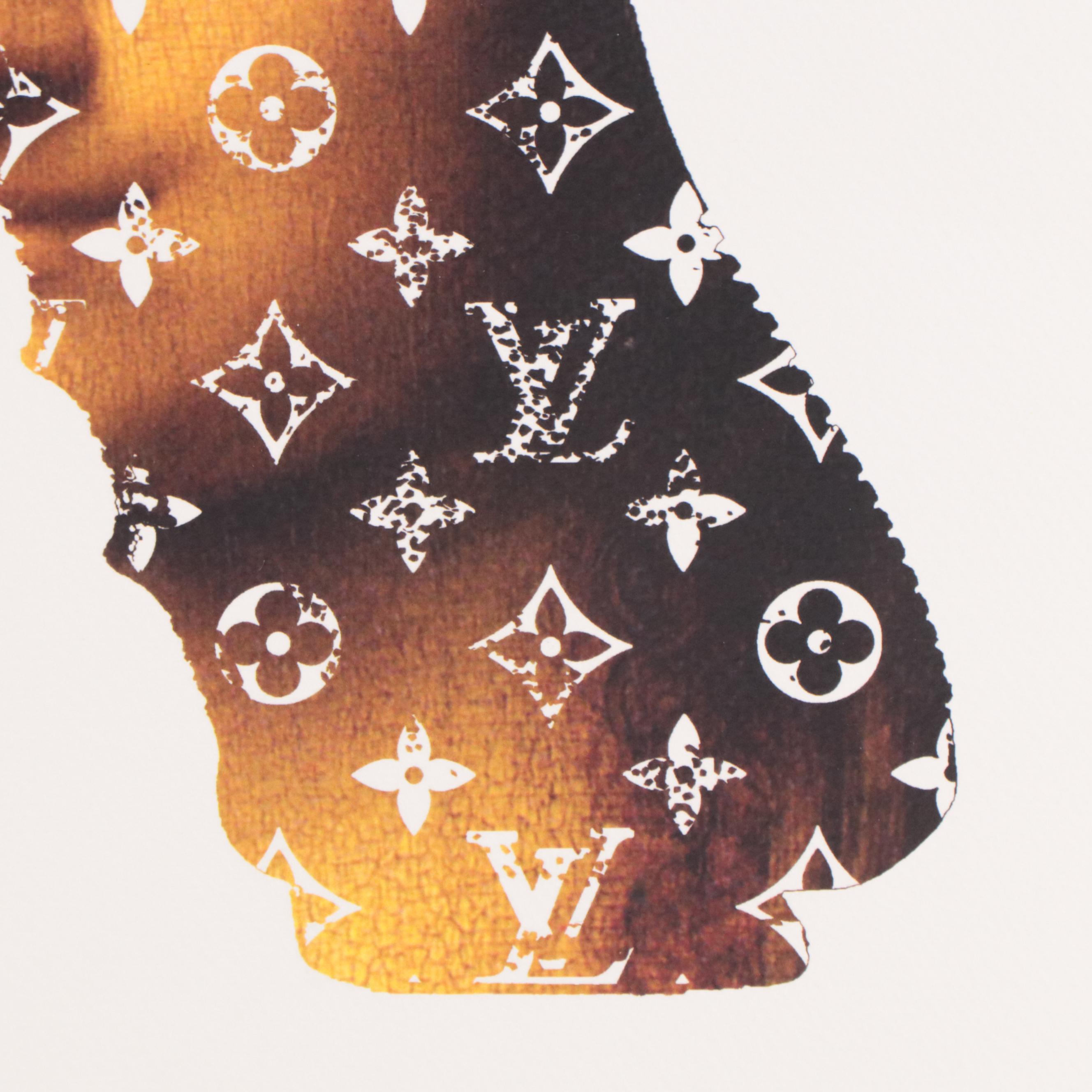 Death NYC Pop Art Graphic Print of Mona Lisa Gun, 2019