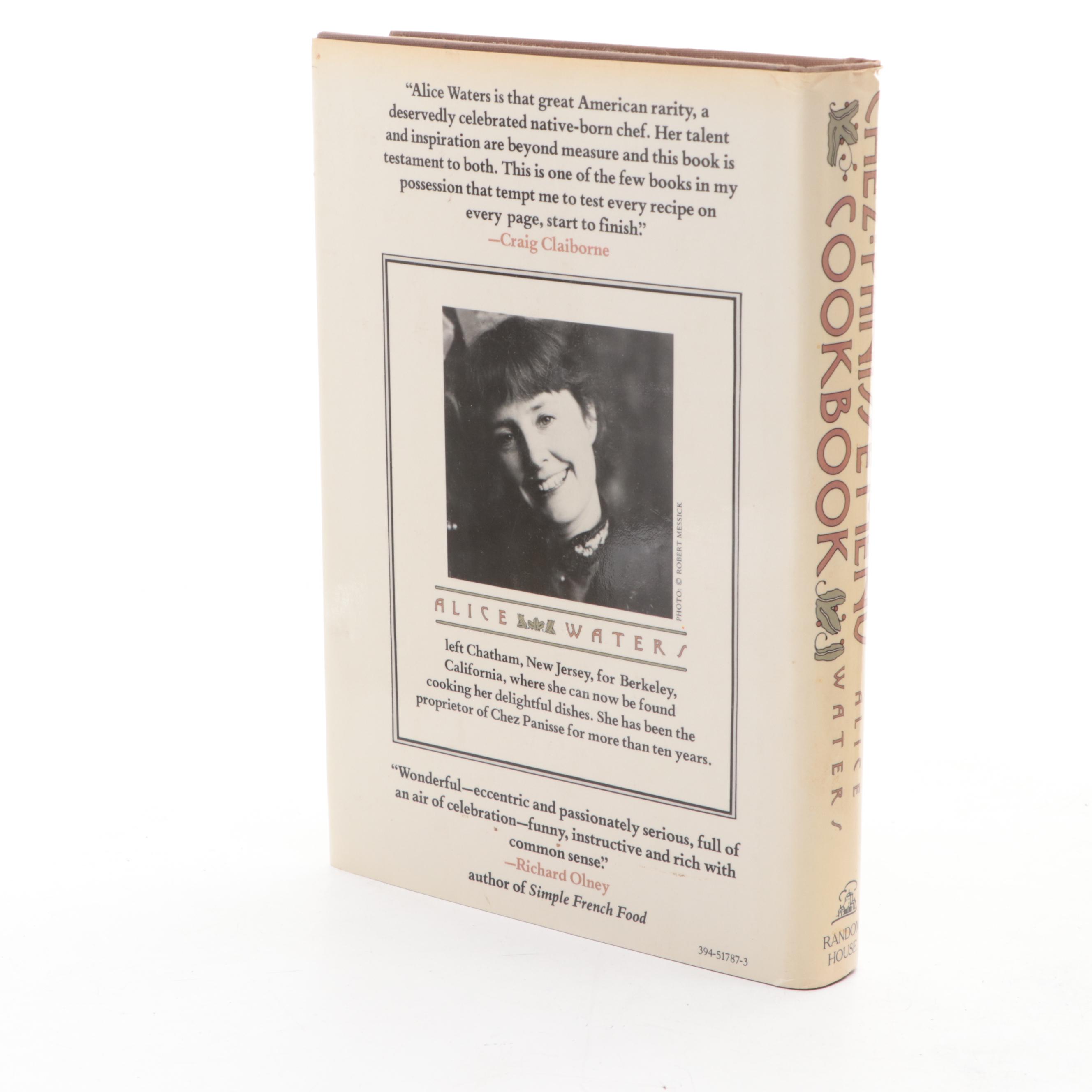 First Edition "The Chez Panisse Menu Cookbook" and More French Cuisine Cookbooks