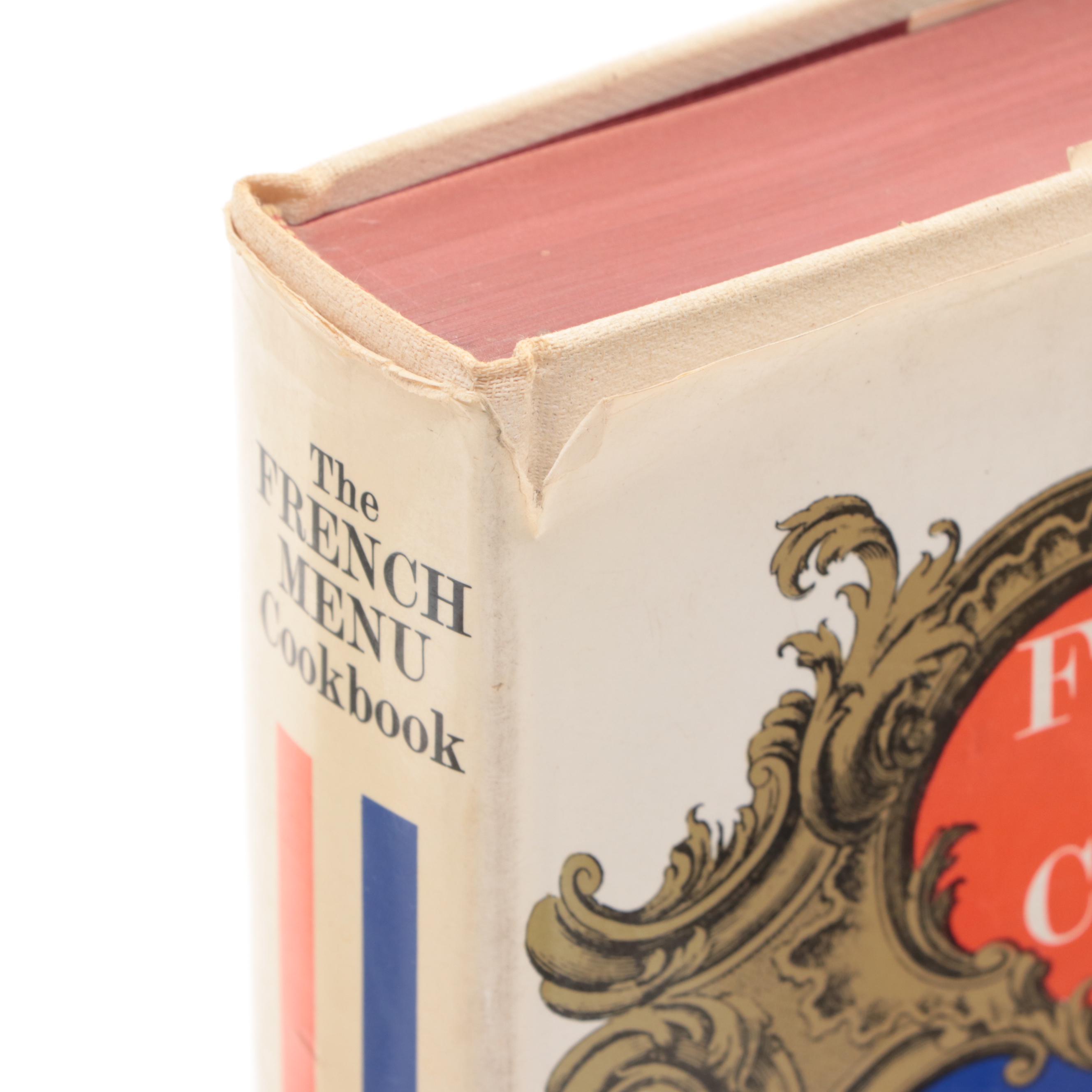 First Edition "The Chez Panisse Menu Cookbook" and More French Cuisine Cookbooks