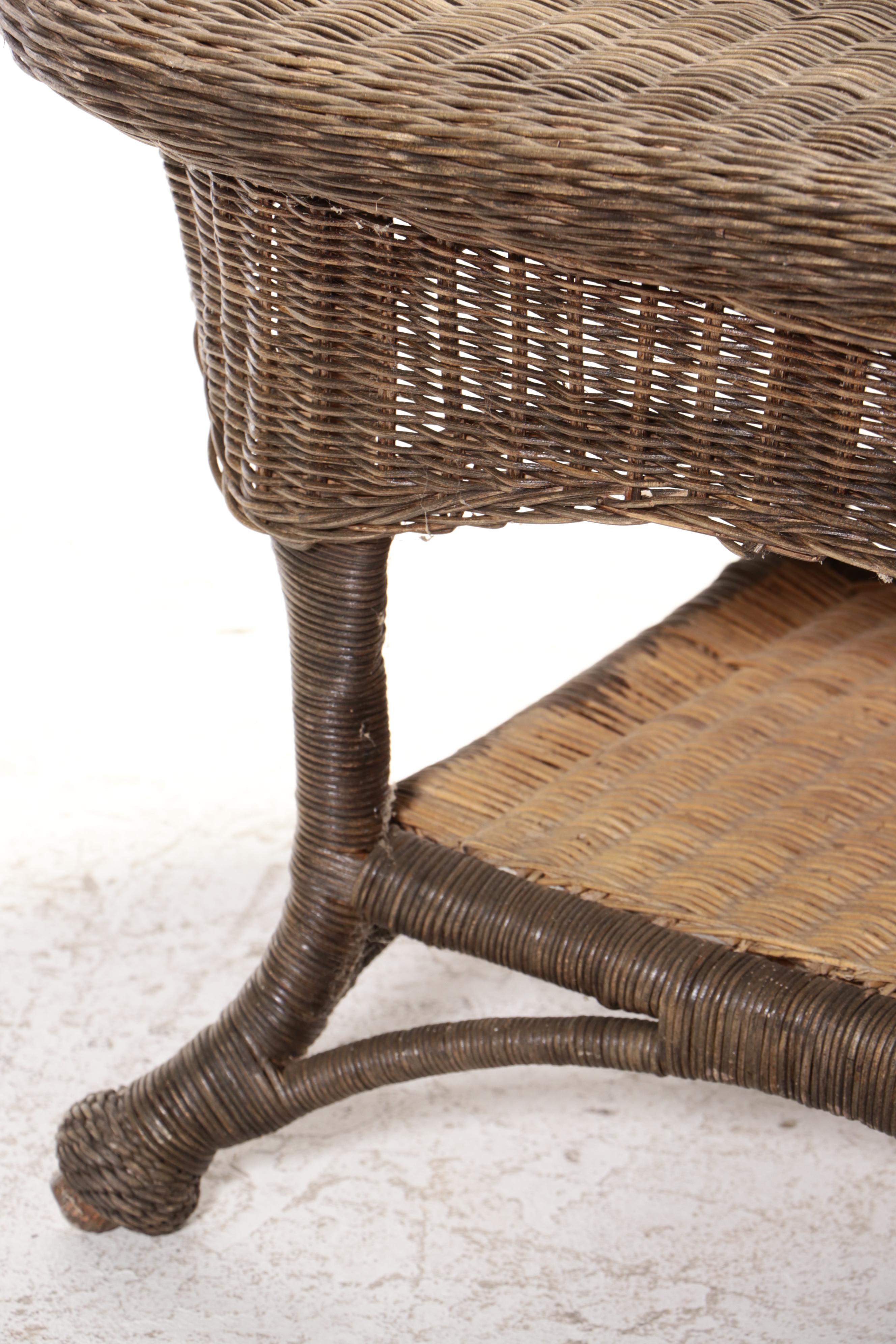 Rattan and Wicker Patio Coffee Table