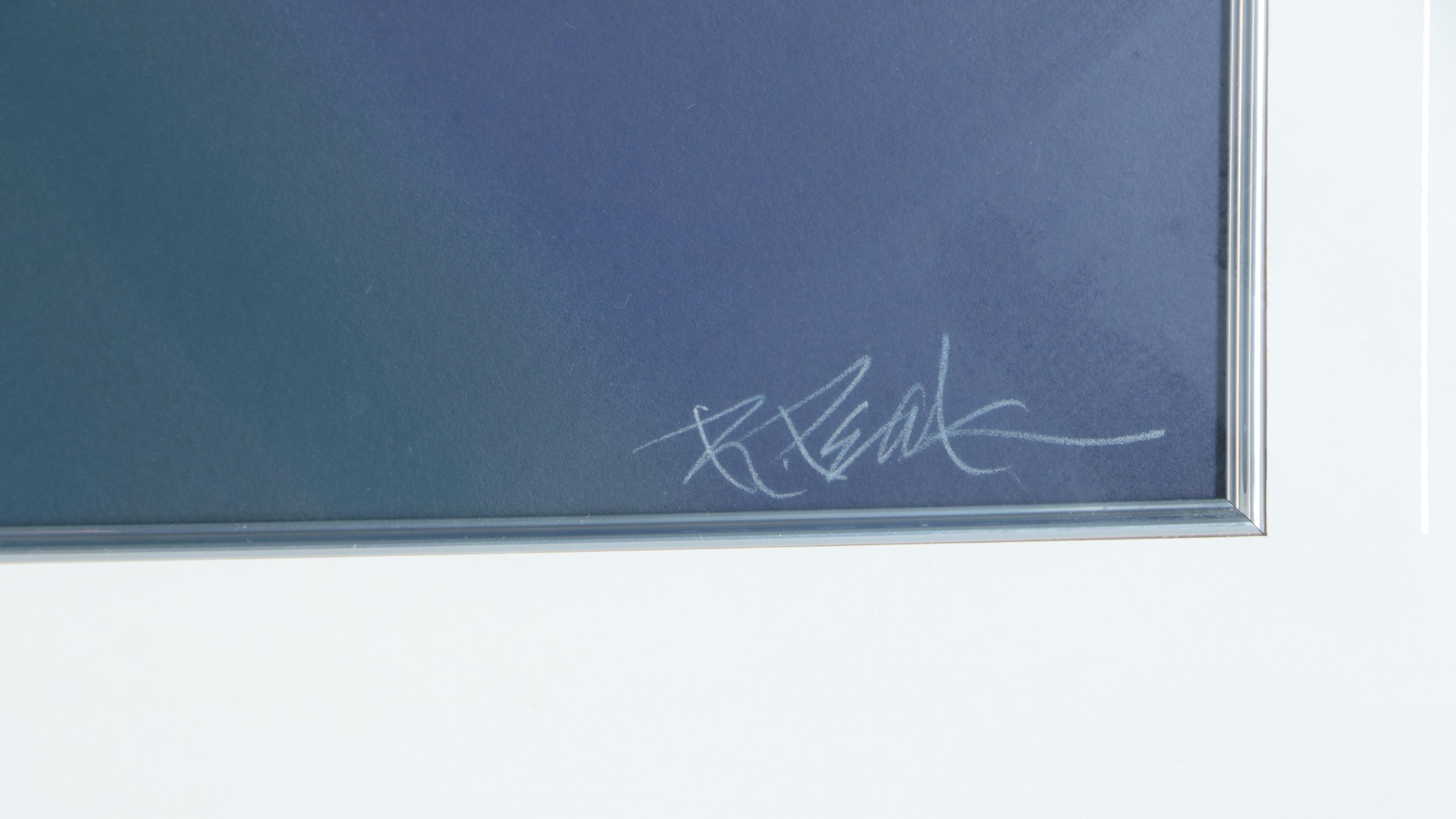 Robert Peak Serigraph "White Lady," 1987