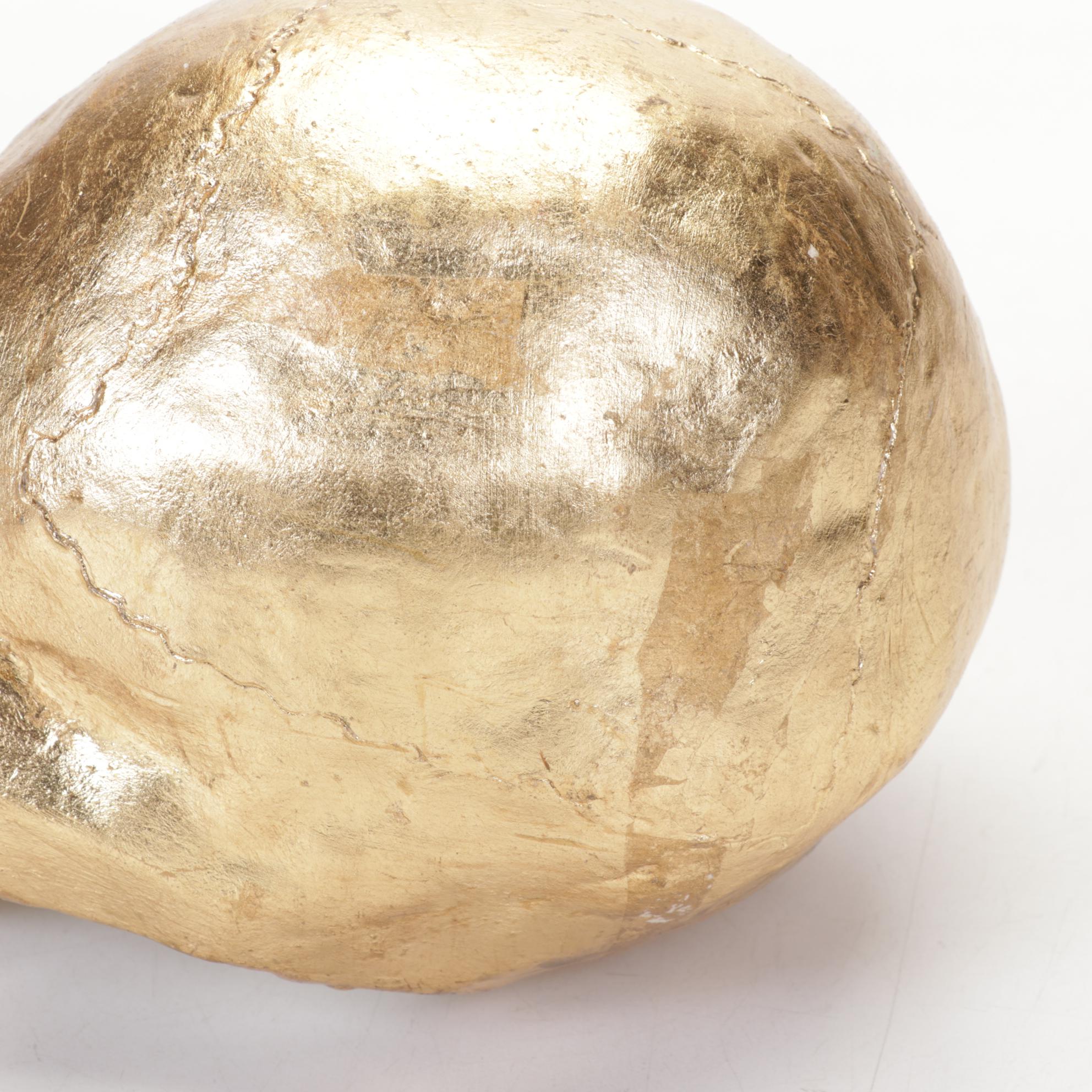 Composite Skull Replica Sculpture, Late 20th Century