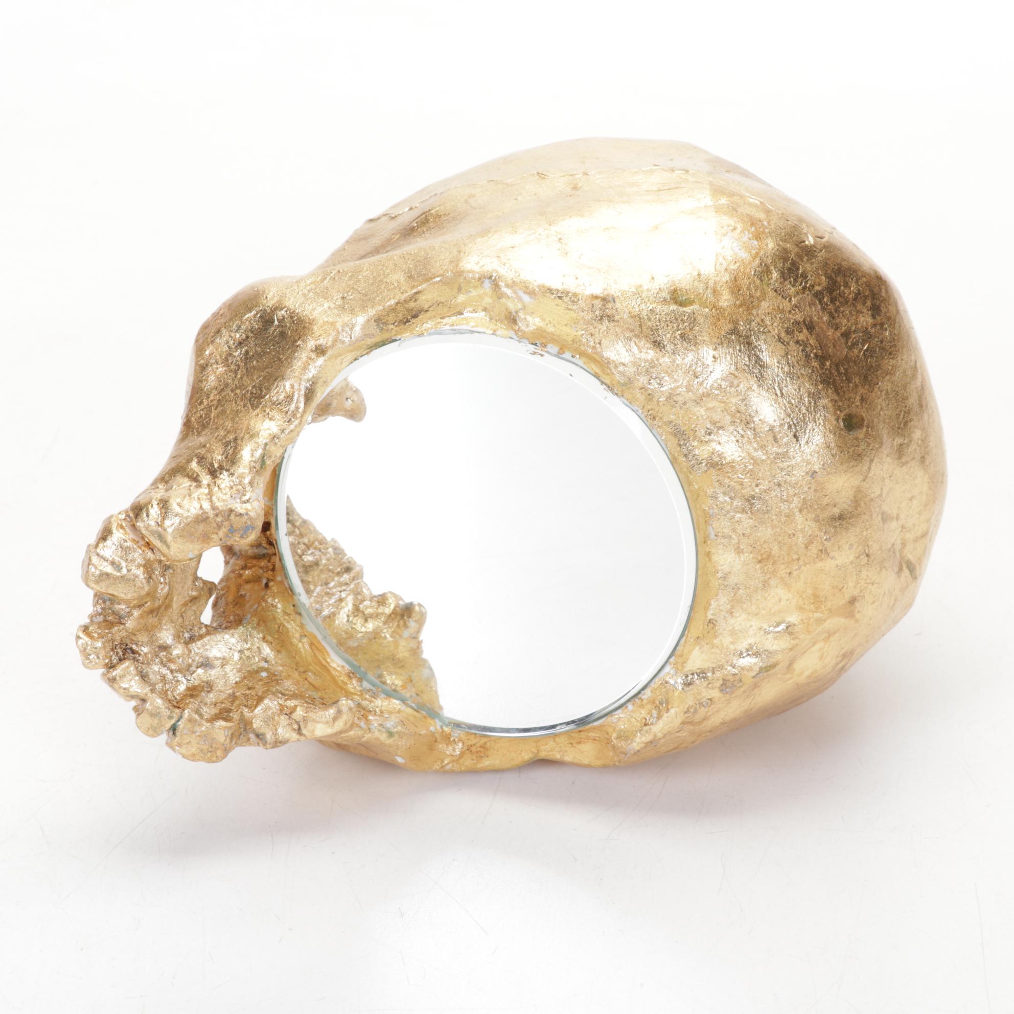 Composite Skull Replica Sculpture, Late 20th Century