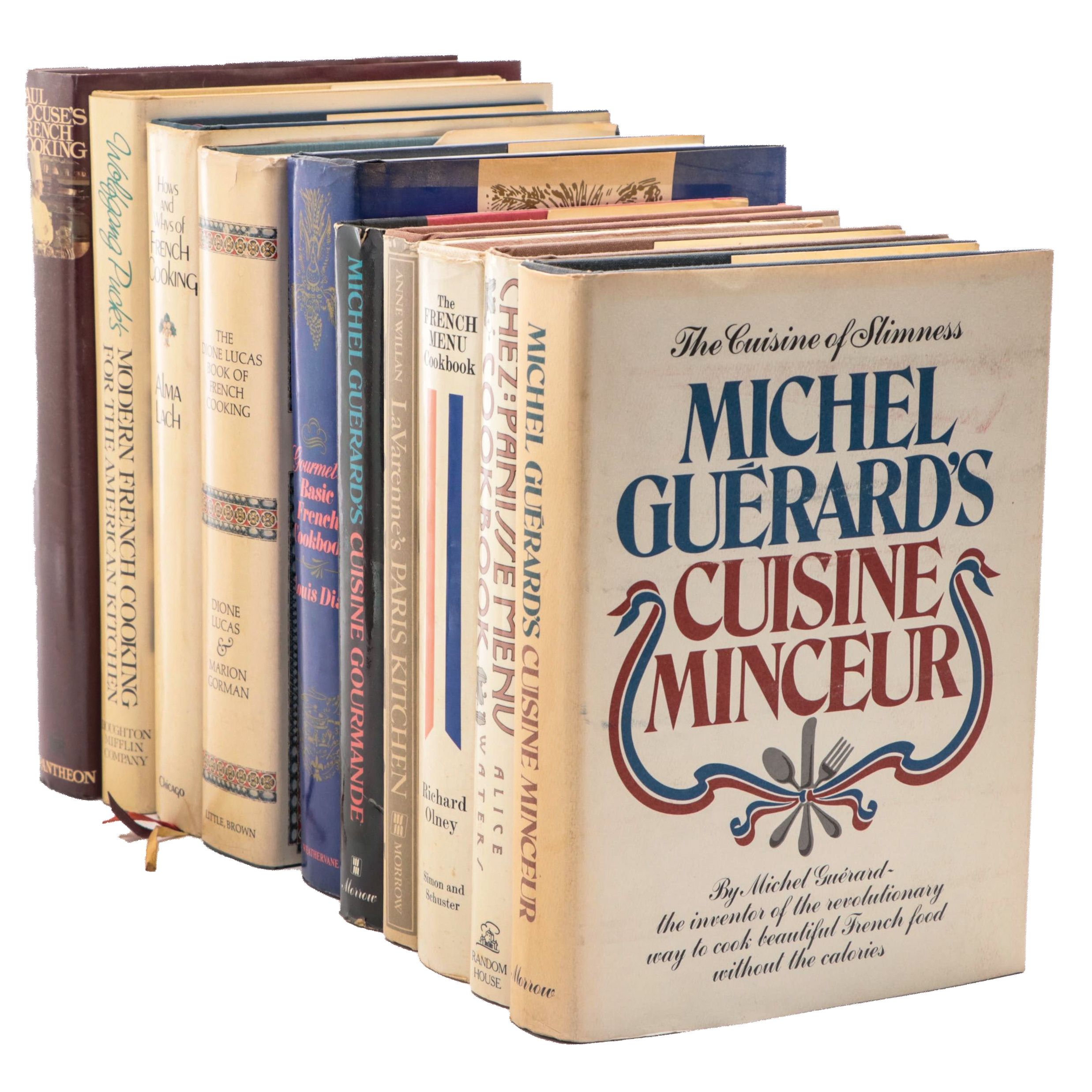 First Edition "The Chez Panisse Menu Cookbook" and More French Cuisine Cookbooks