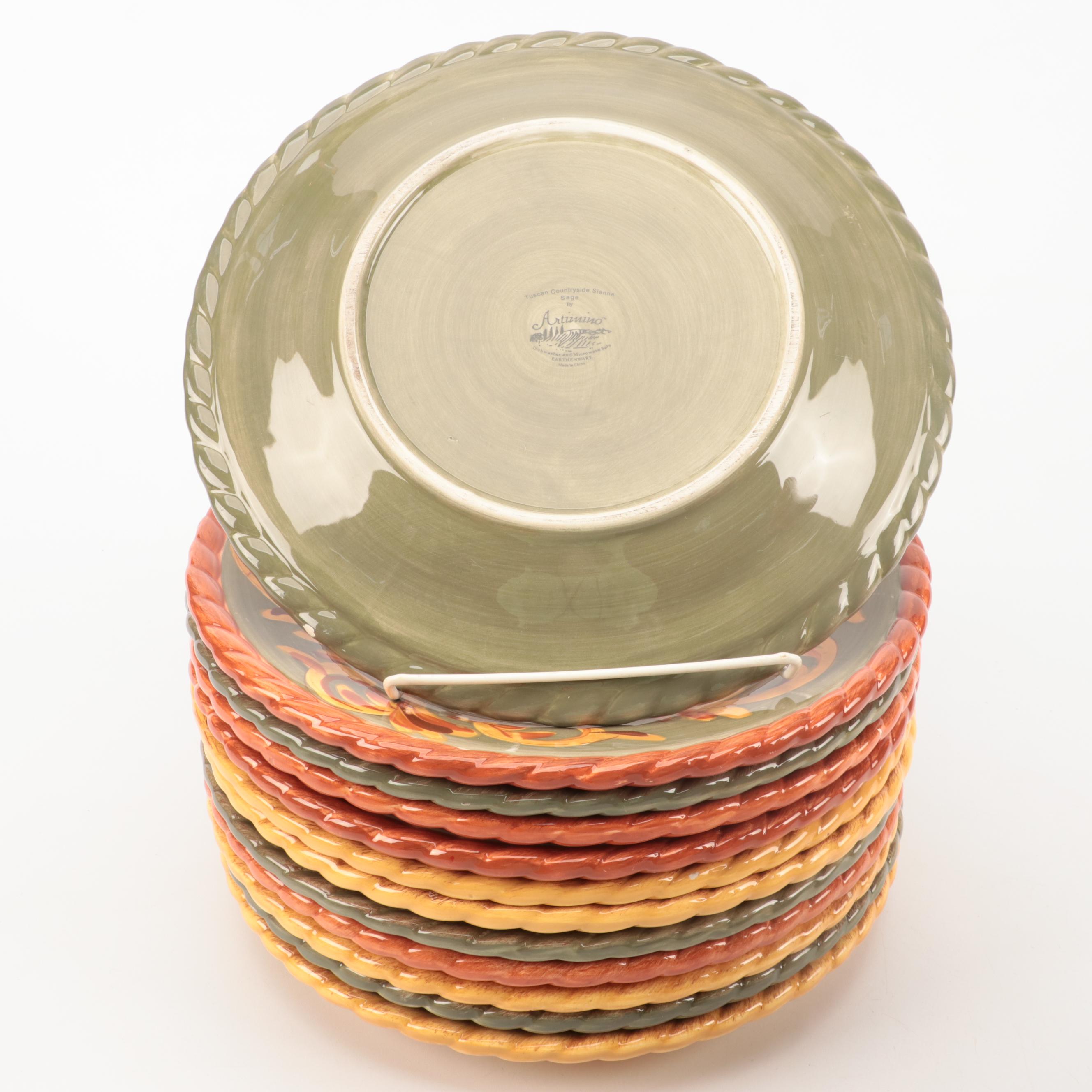 Artimino "Tuscan Countryside Terra Cotta" and Other Dinnerware