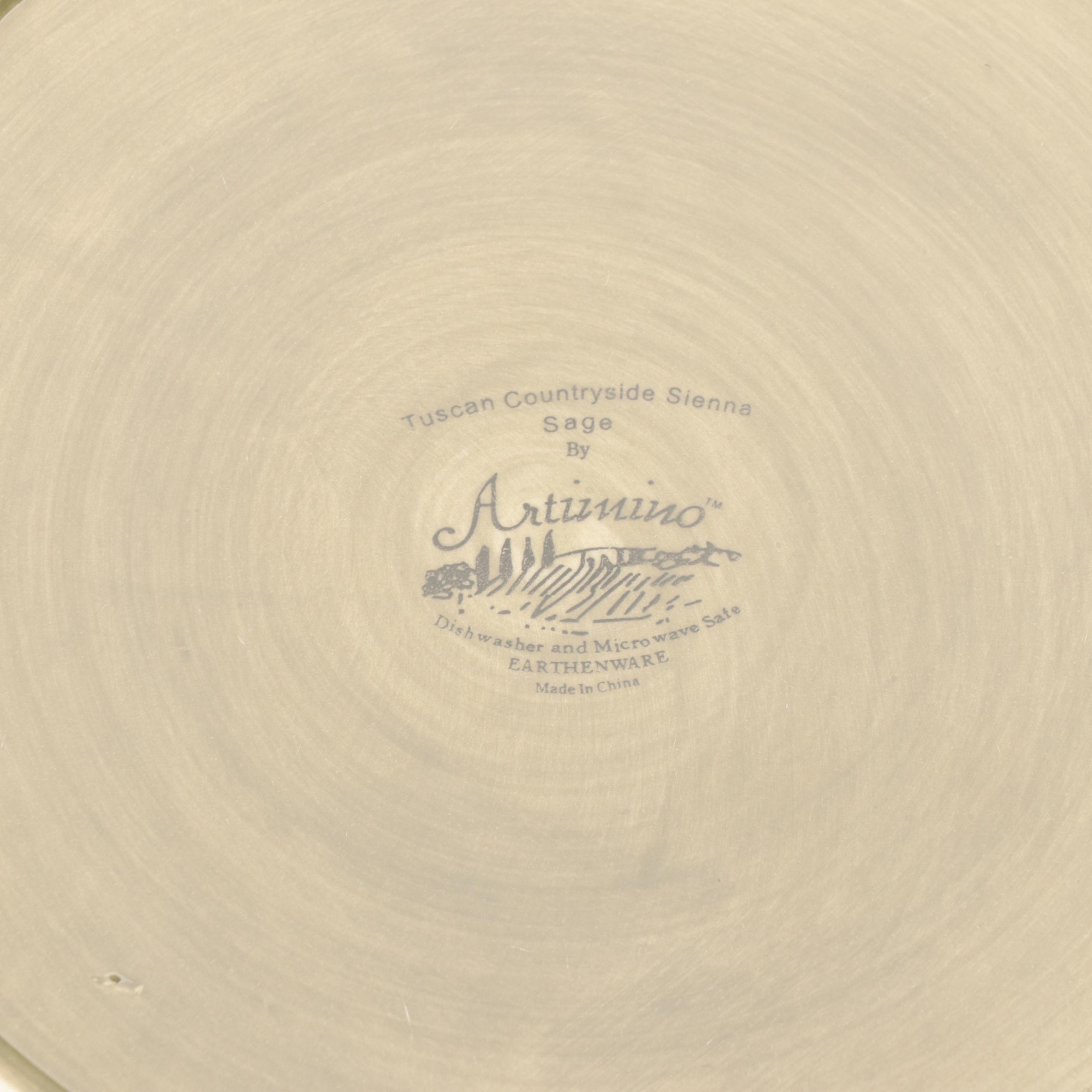 Artimino "Tuscan Countryside Terra Cotta" and Other Dinnerware