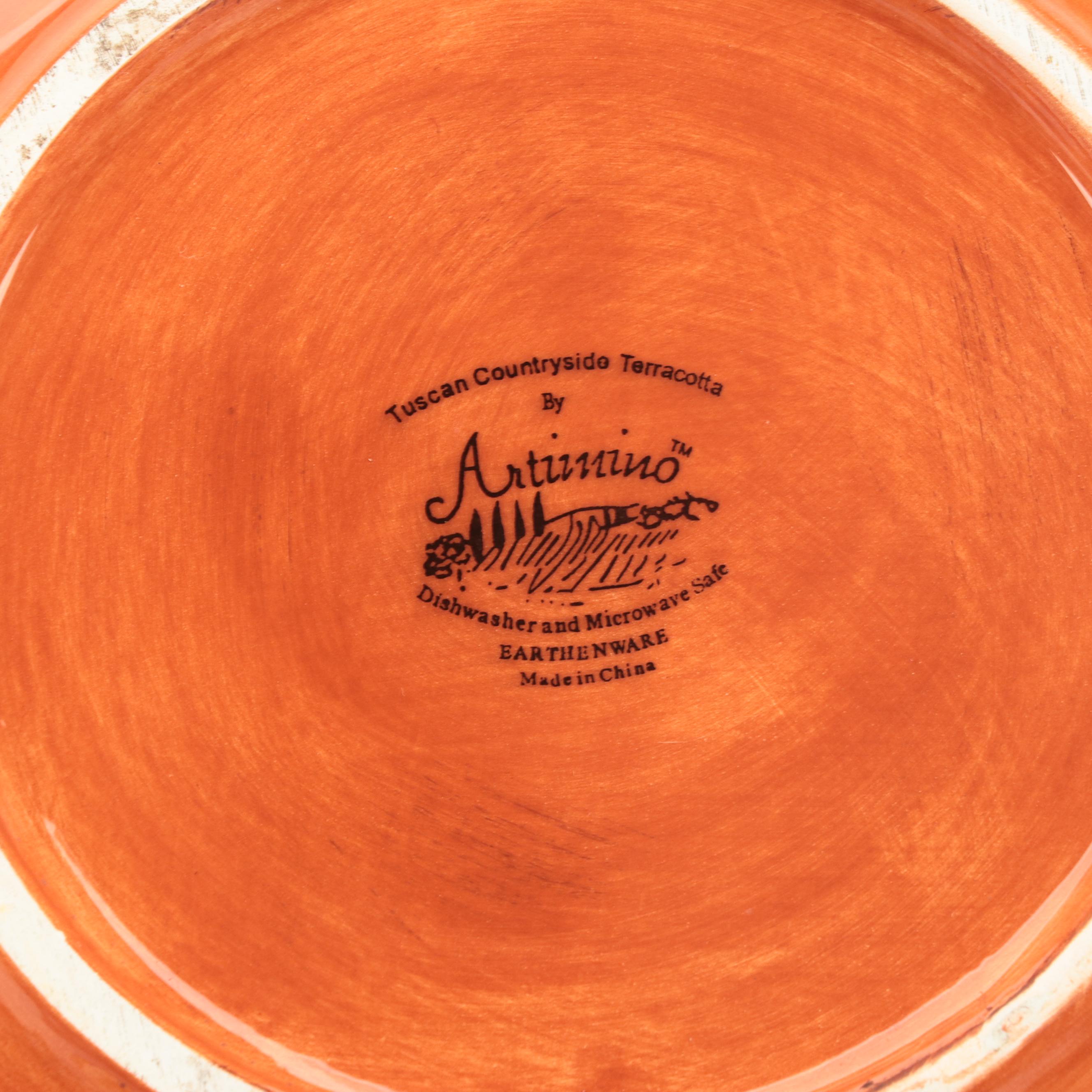 Artimino "Tuscan Countryside Terra Cotta" and Other Dinnerware