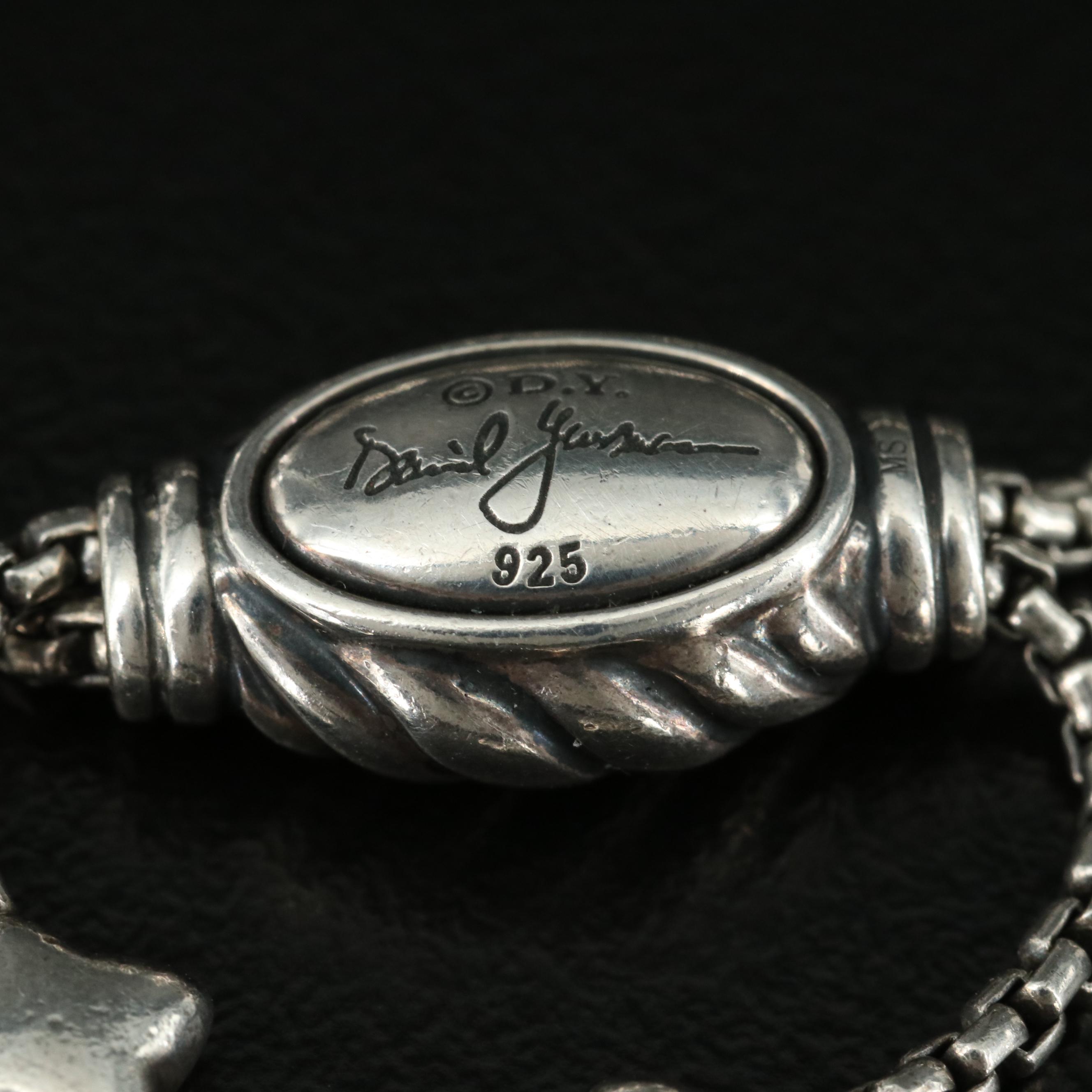 David Yurman Sterling Elements Bead Bracelet