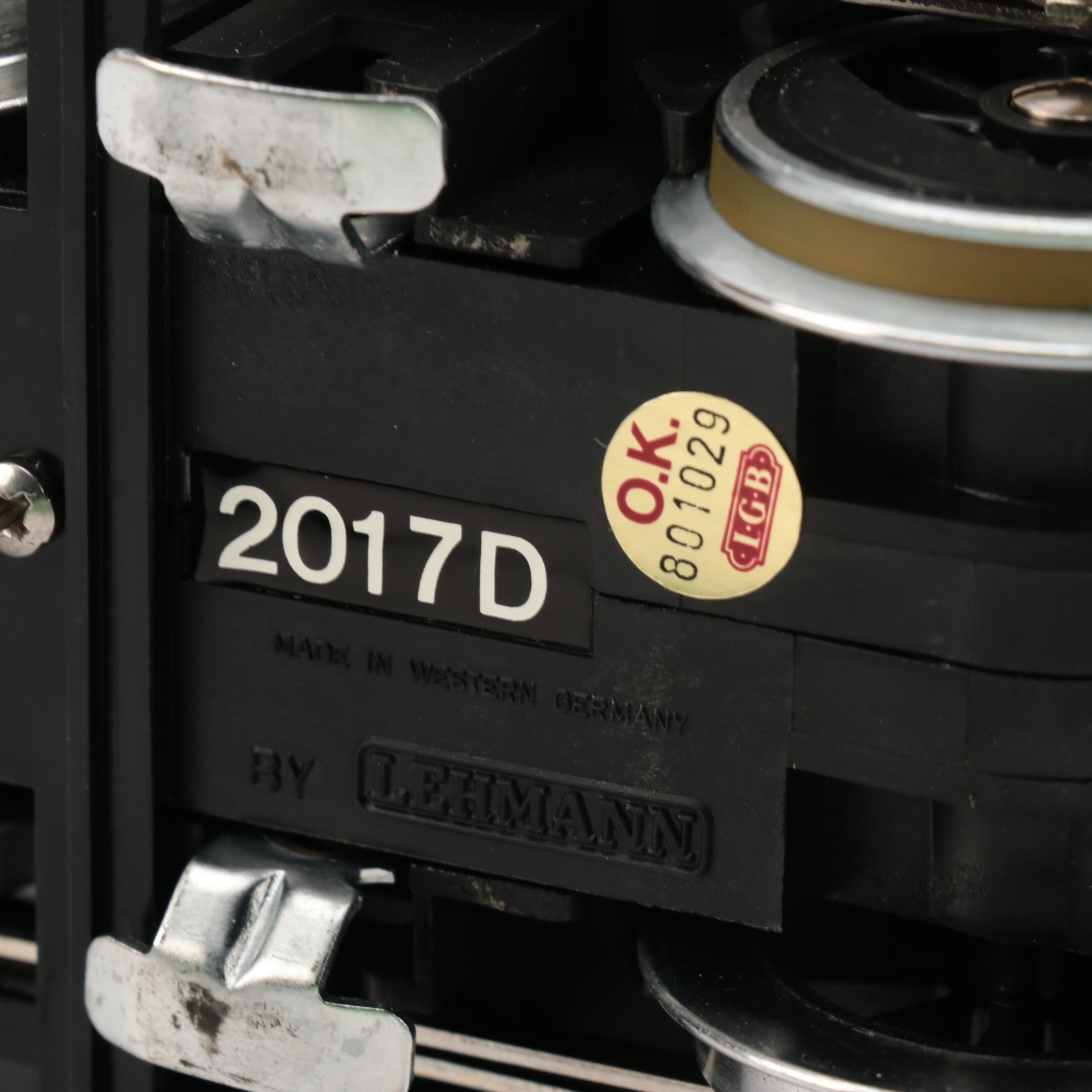 LGB Engine and Coal Car