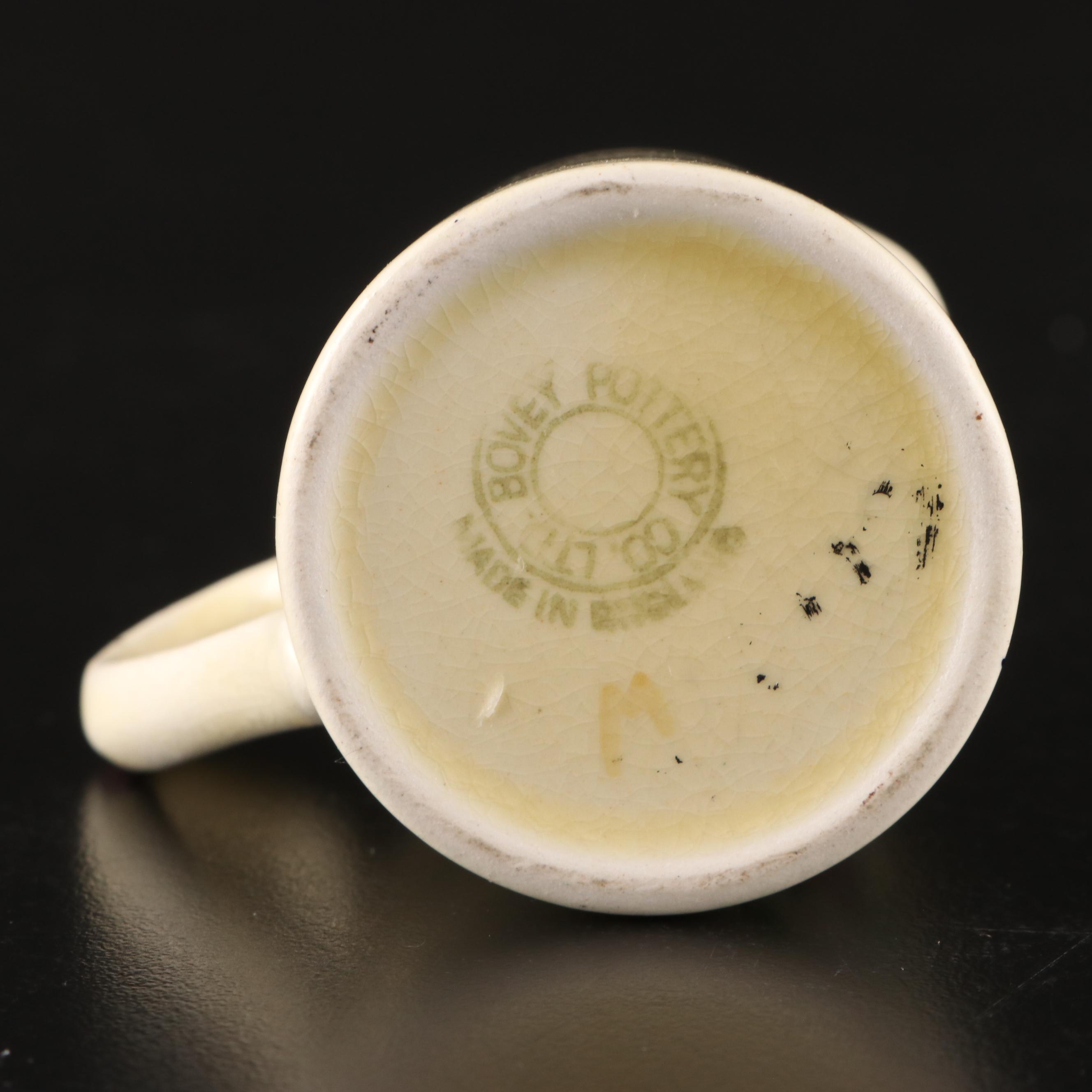 Bovey Pottery Ceramic Miniature Pitcher with More Miniatures