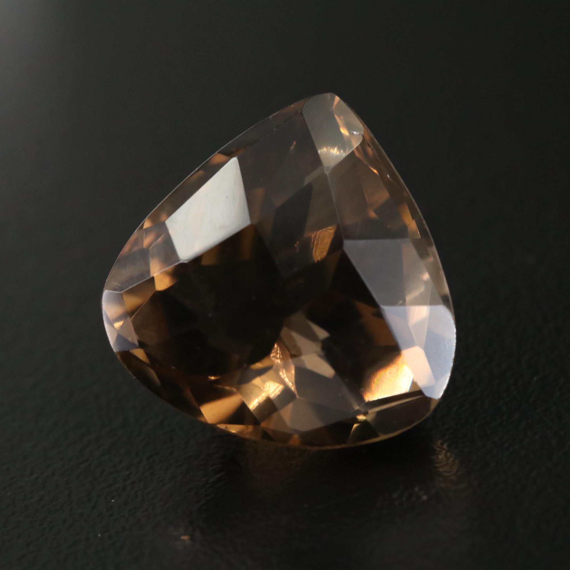 Loose 19.39 CT Smoky Quartz