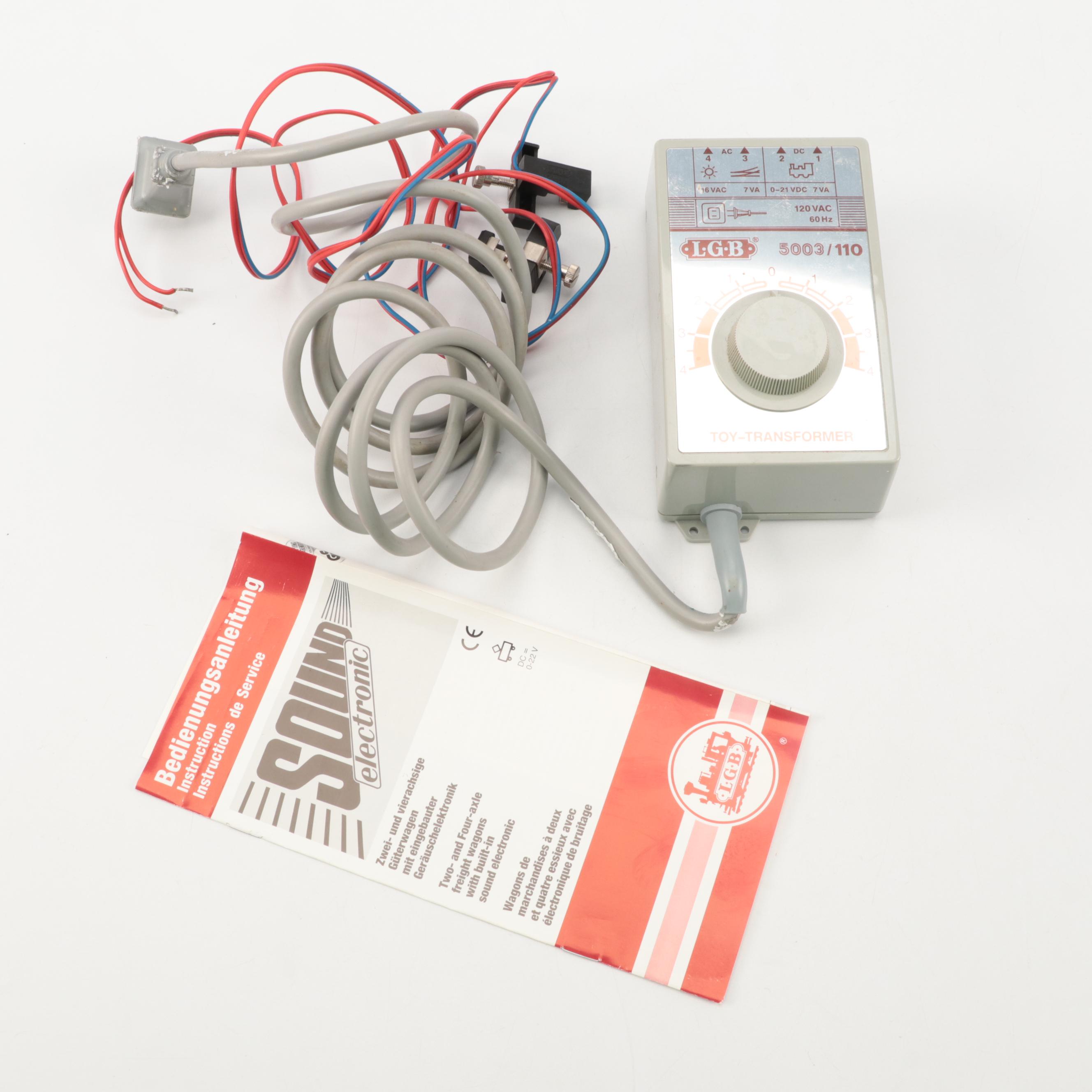 LBG Commemorative 150 Anniversary German Railway Train Set