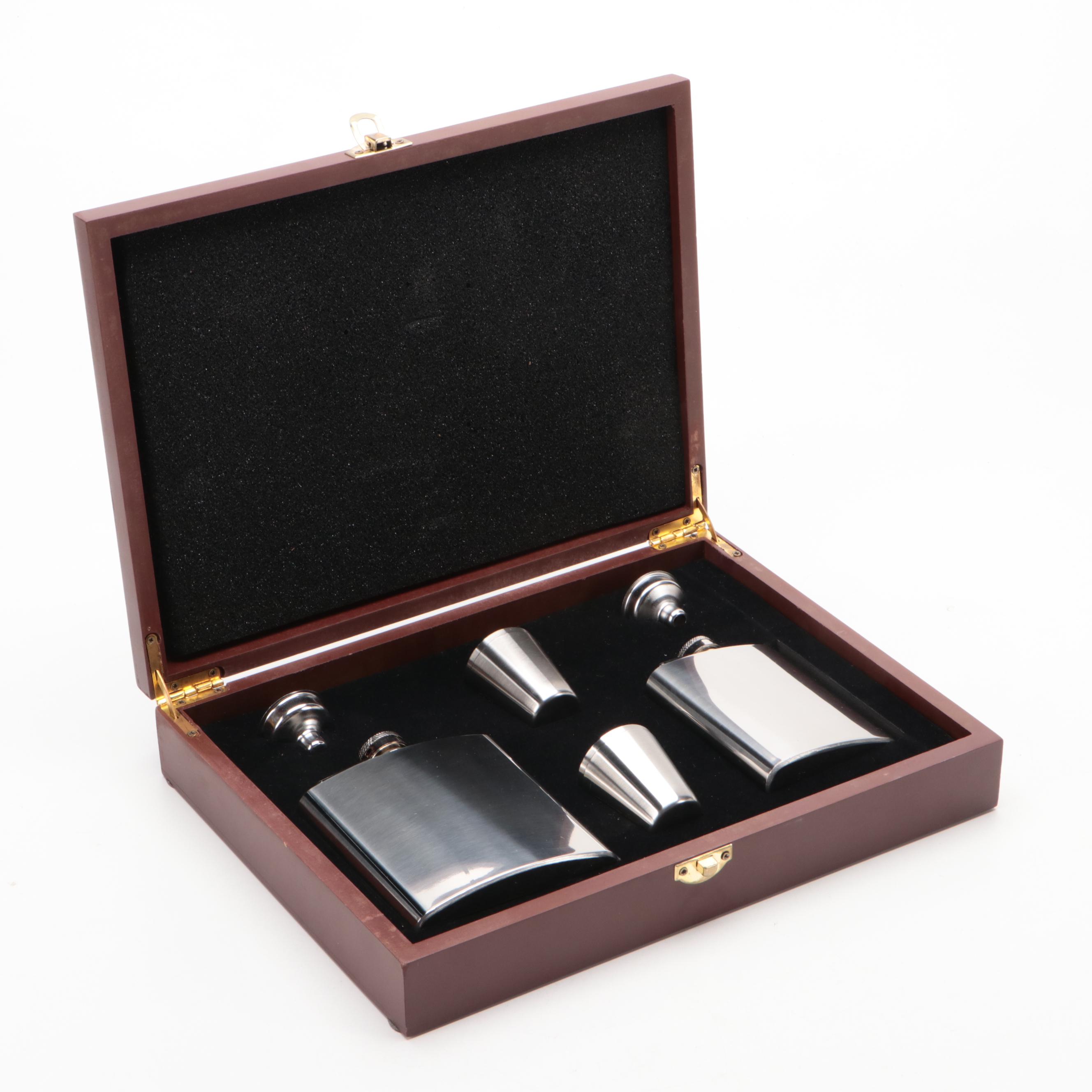 Rebel Steel Hip Flasks, Binocular Flask and More