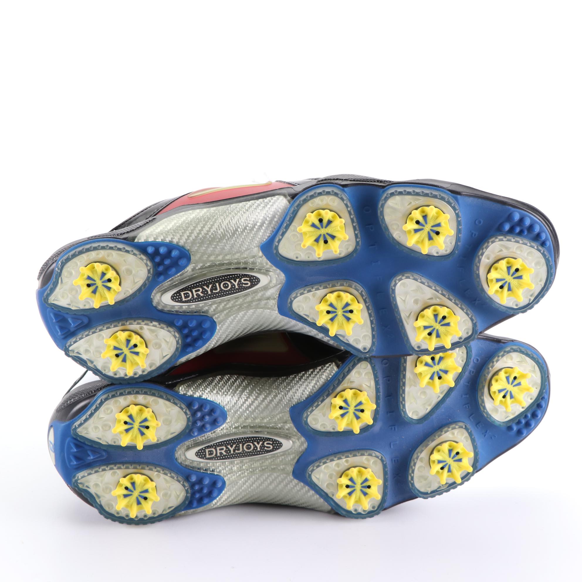 Men's Dryjoys and Footjoy Synr-G Golf Shoes with Callaway Golf Shoe Bag