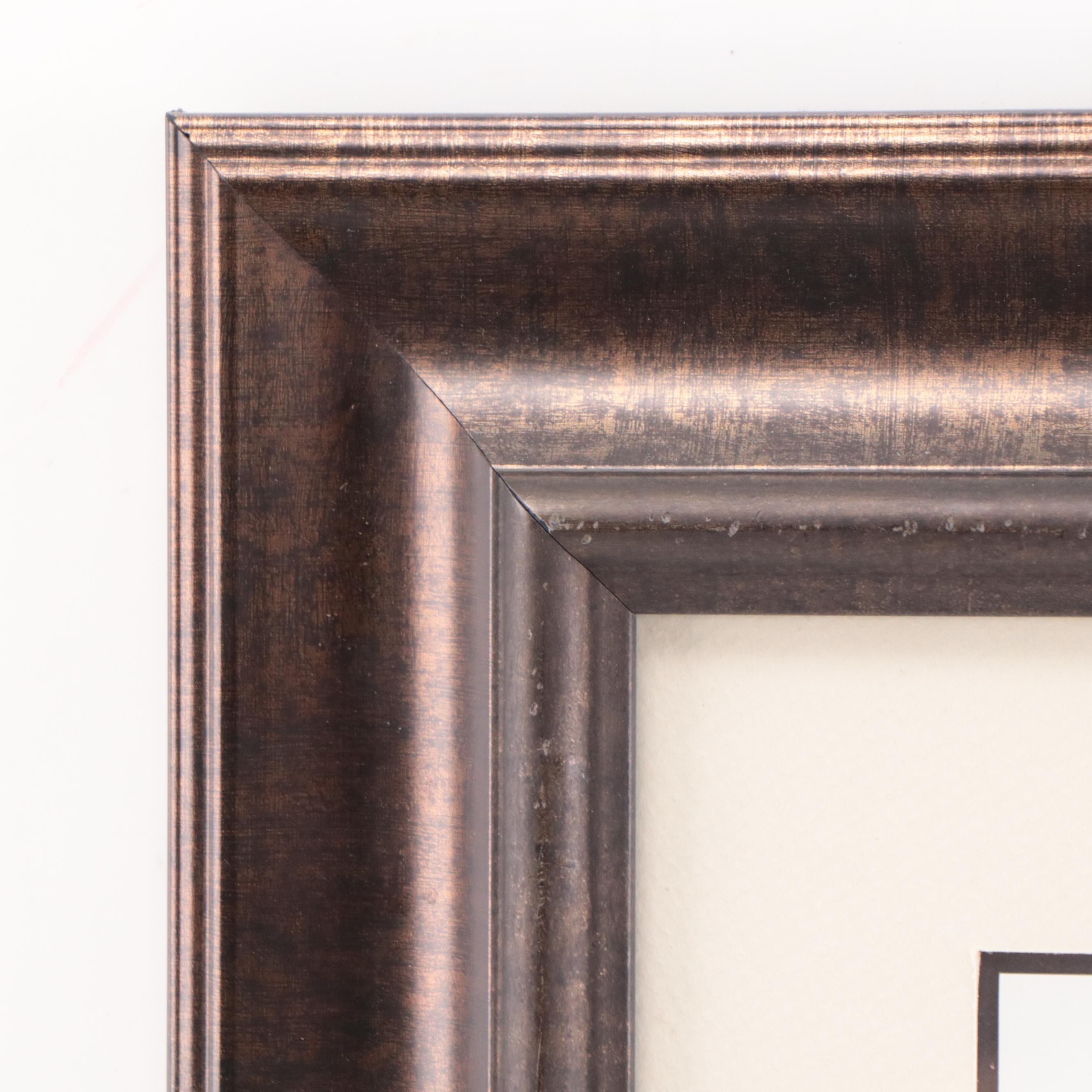 Offset Lithograph of Running Heart After Keith Haring