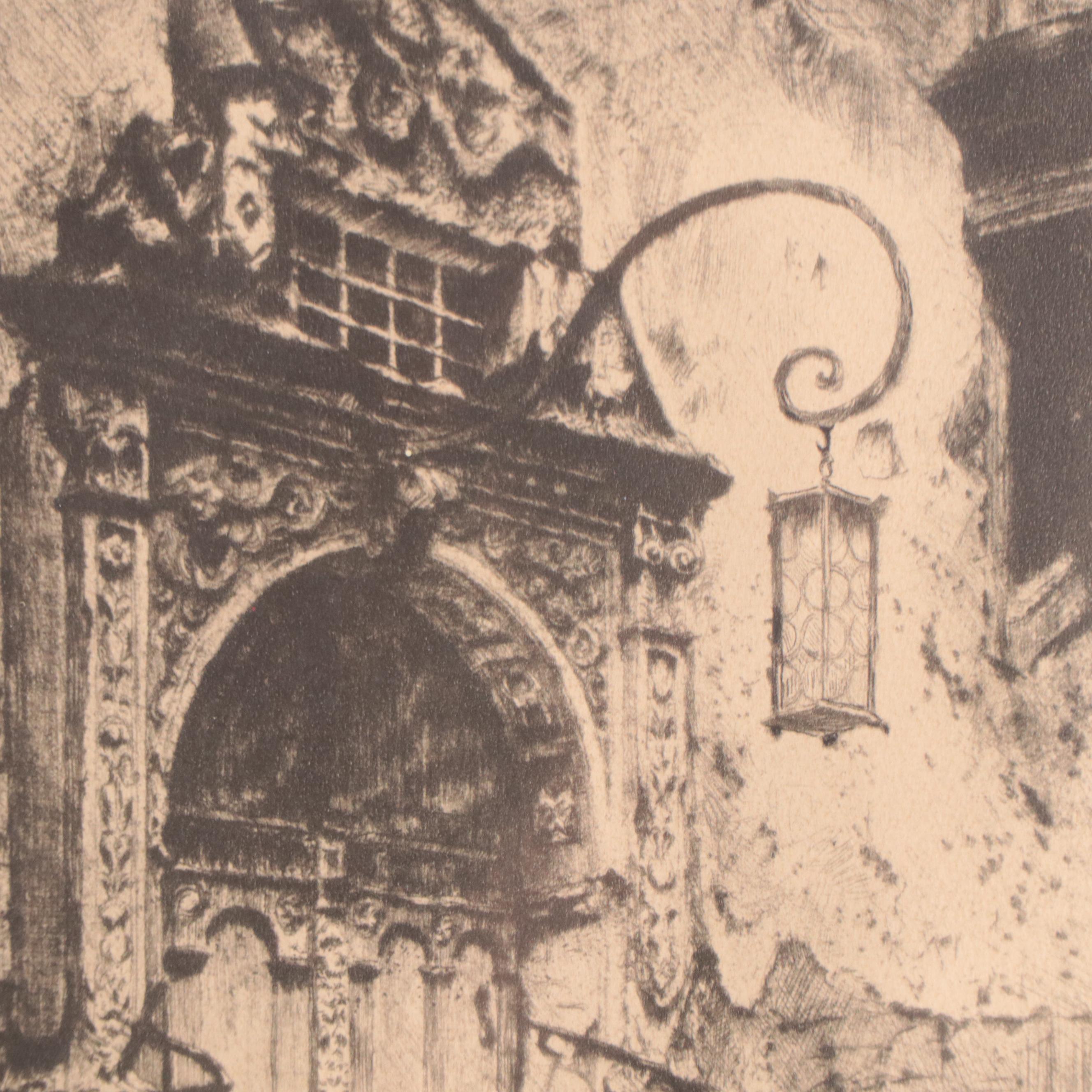 Photomechanical Prints After Jacob van Ruisdael and Guy Riss