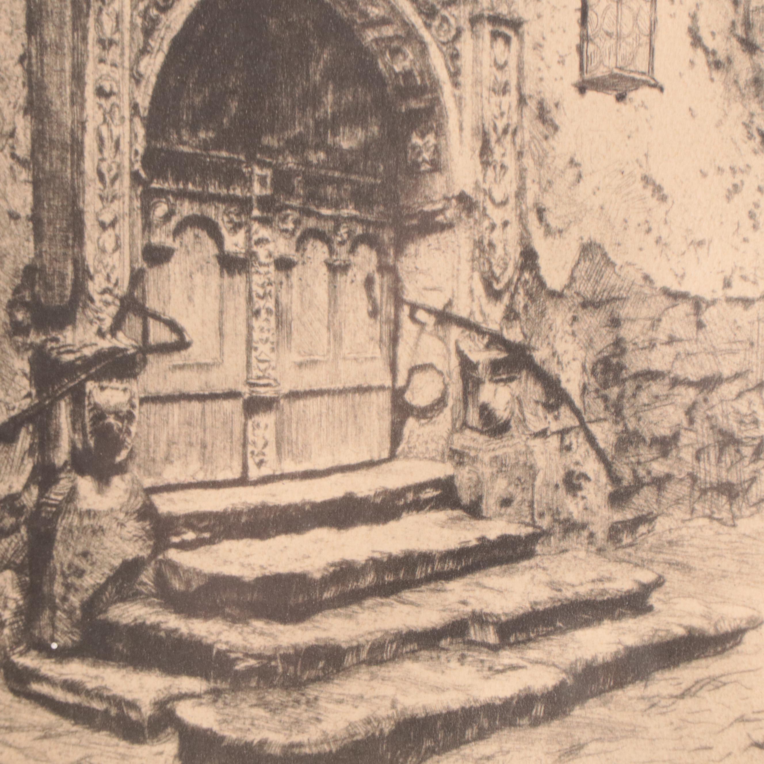 Photomechanical Prints After Jacob van Ruisdael and Guy Riss