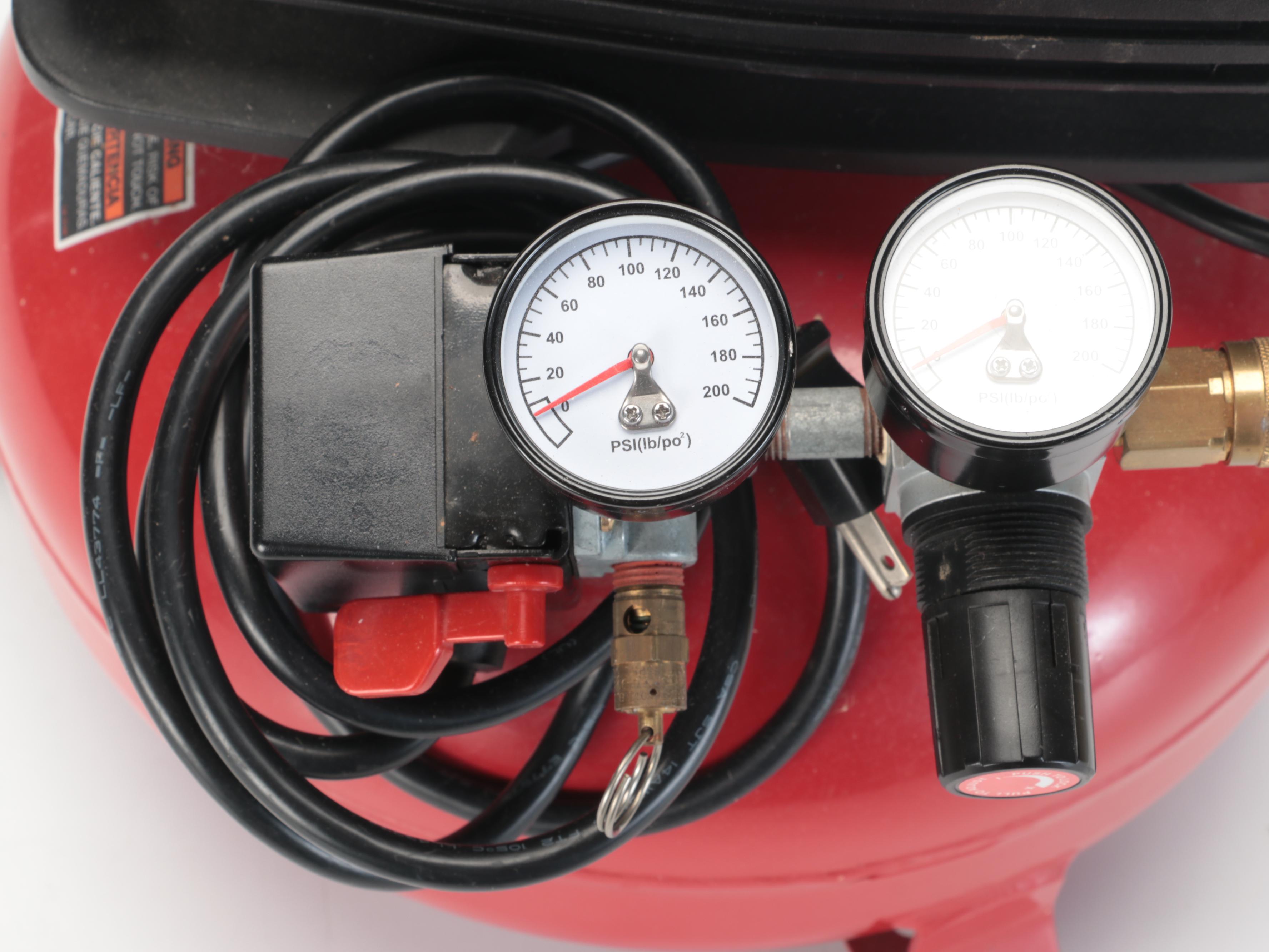 Craftsman 4 Gallon Electric Pancake Air Compressor With Hose