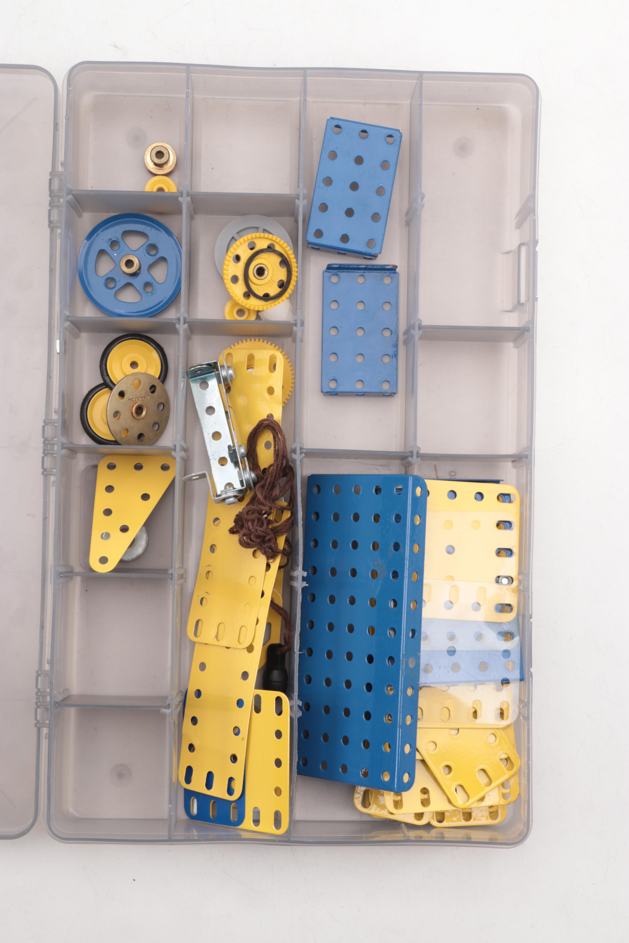 Meccano Erector Building Toy Set with Case, Manuals, Power Tool and Accessories