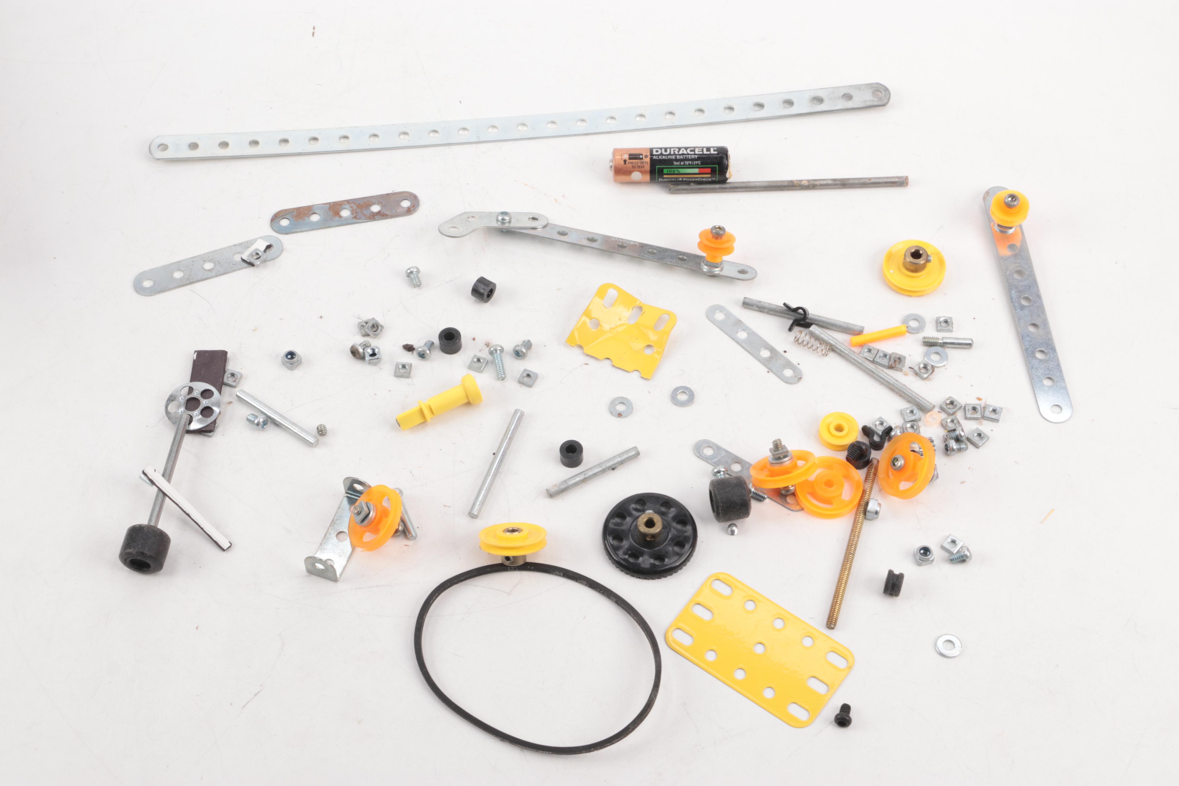 Meccano Erector Building Toy Set with Case, Manuals, Power Tool and Accessories