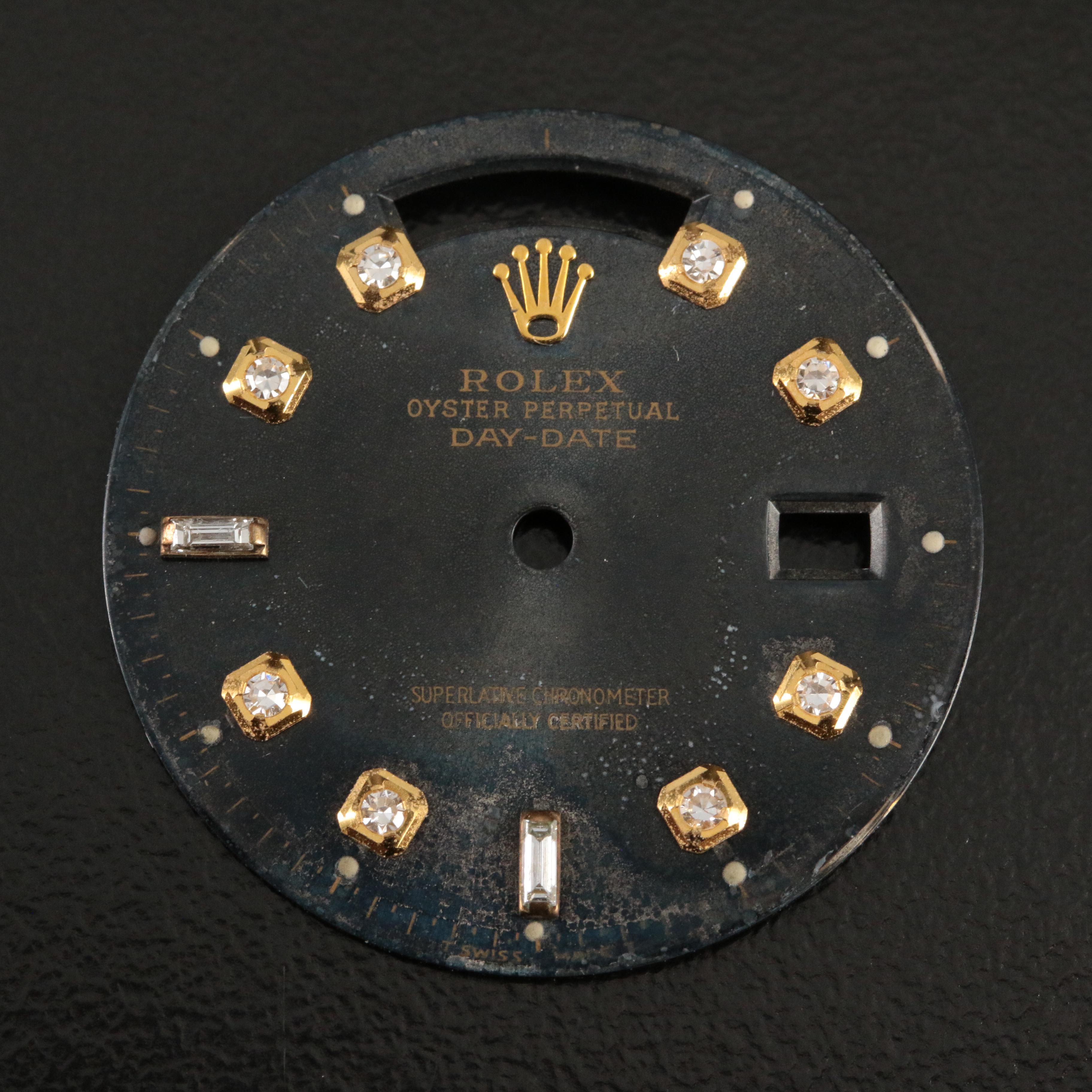 Custom Rolex Oyster Perpetual Day-Date Dial